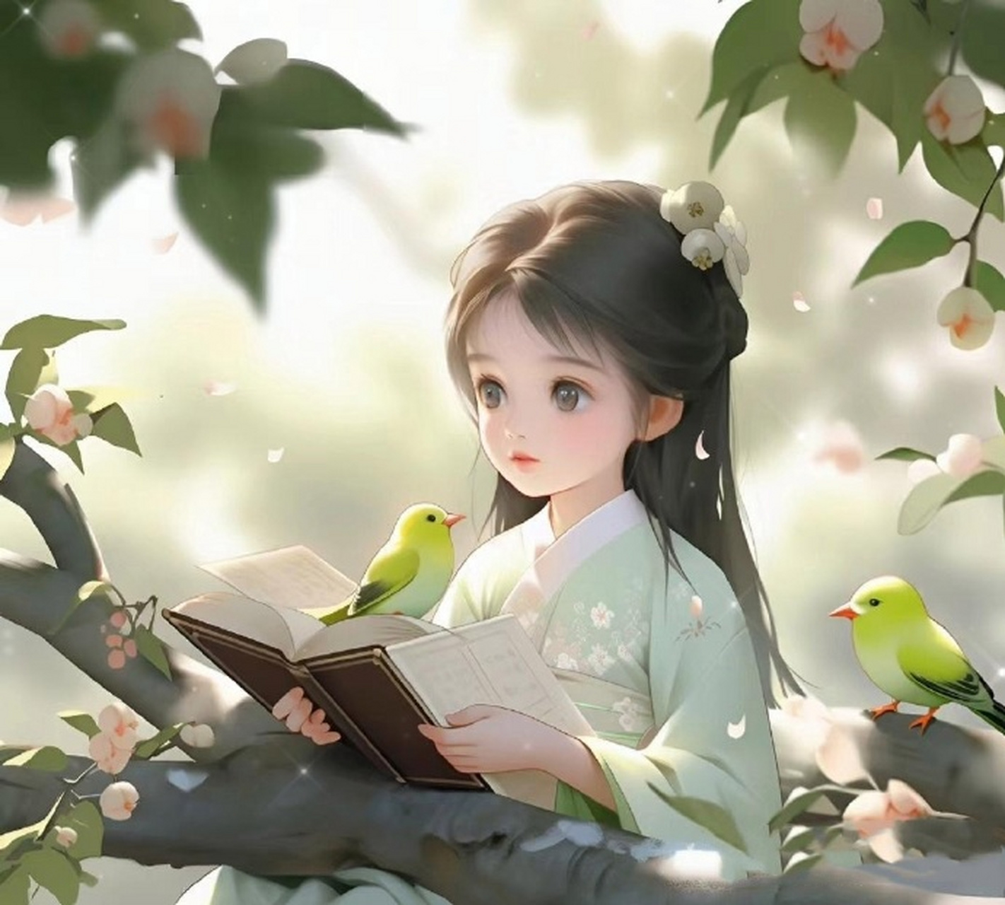 q版古风小美人可爱头像