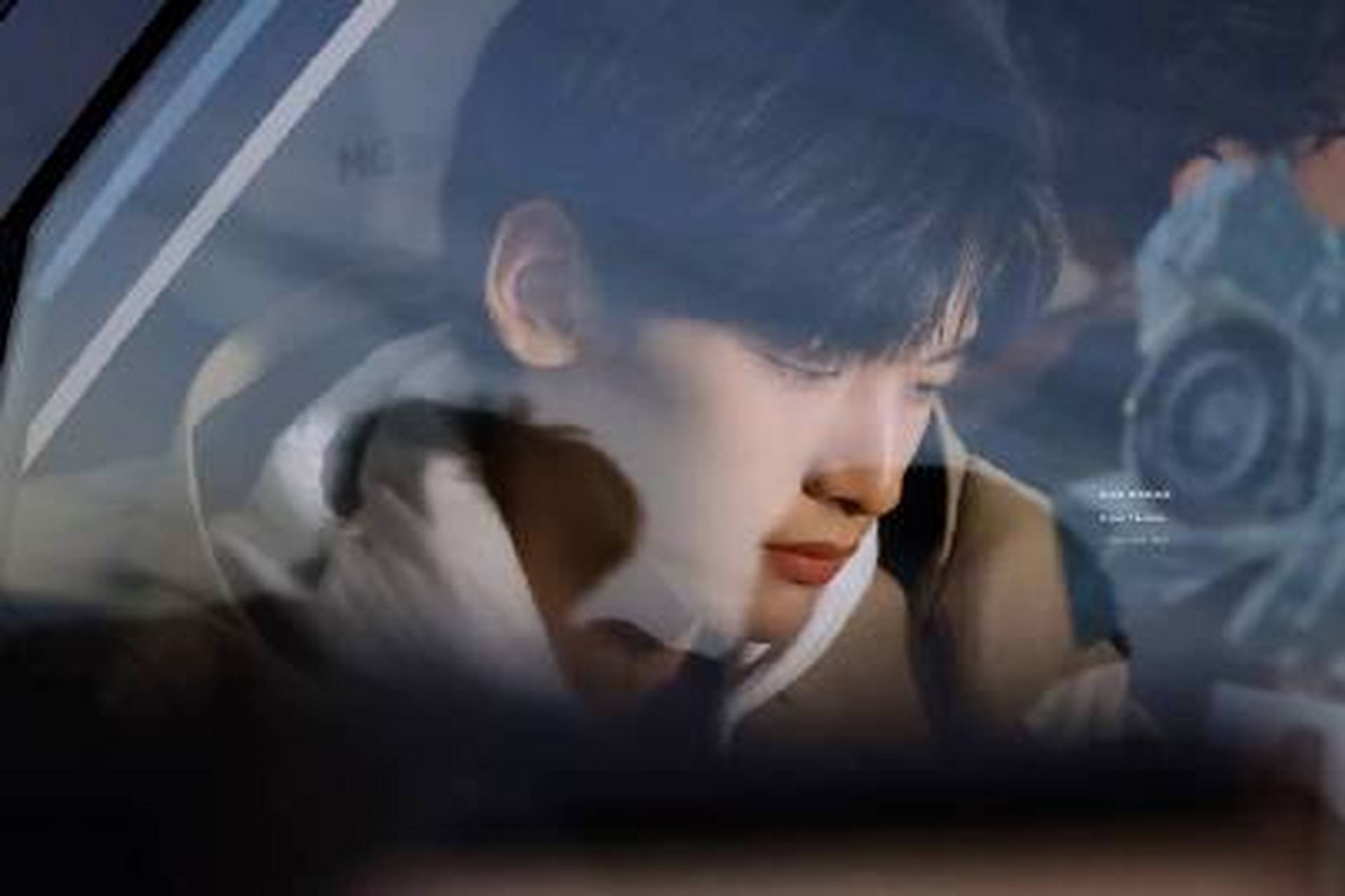 翟潇闻车窗必出神图系列! 氛围感拉满.