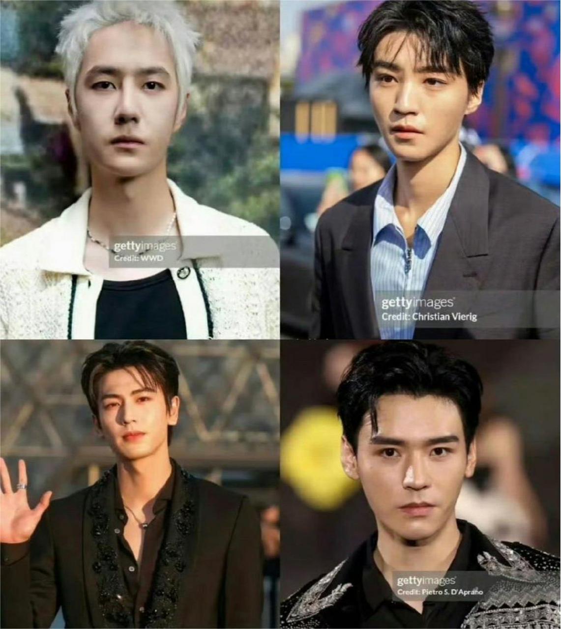 😍😍#王一博王俊凯张凌赫龚俊看秀生图