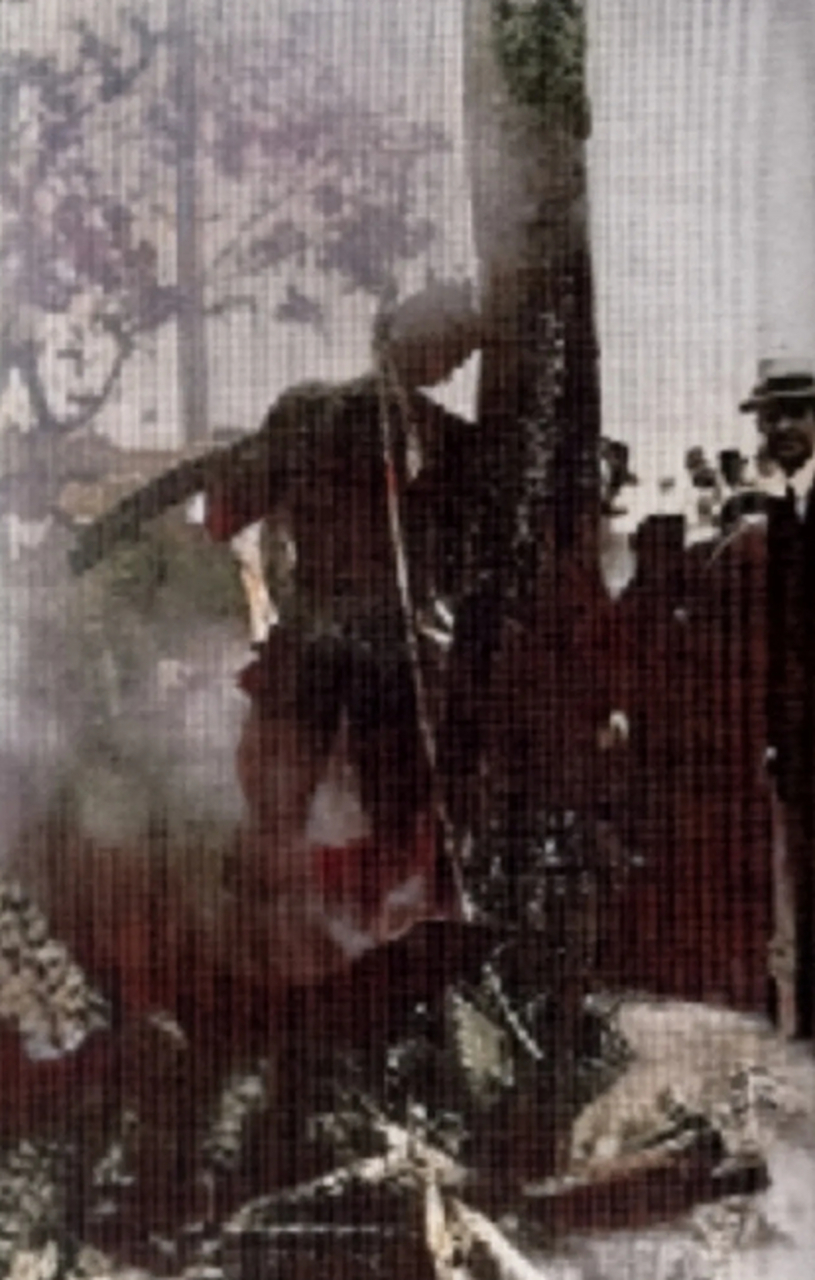 1916年,一名叫杰西·华盛顿的美国黑人少年,被人指控侵犯,杀害了一名