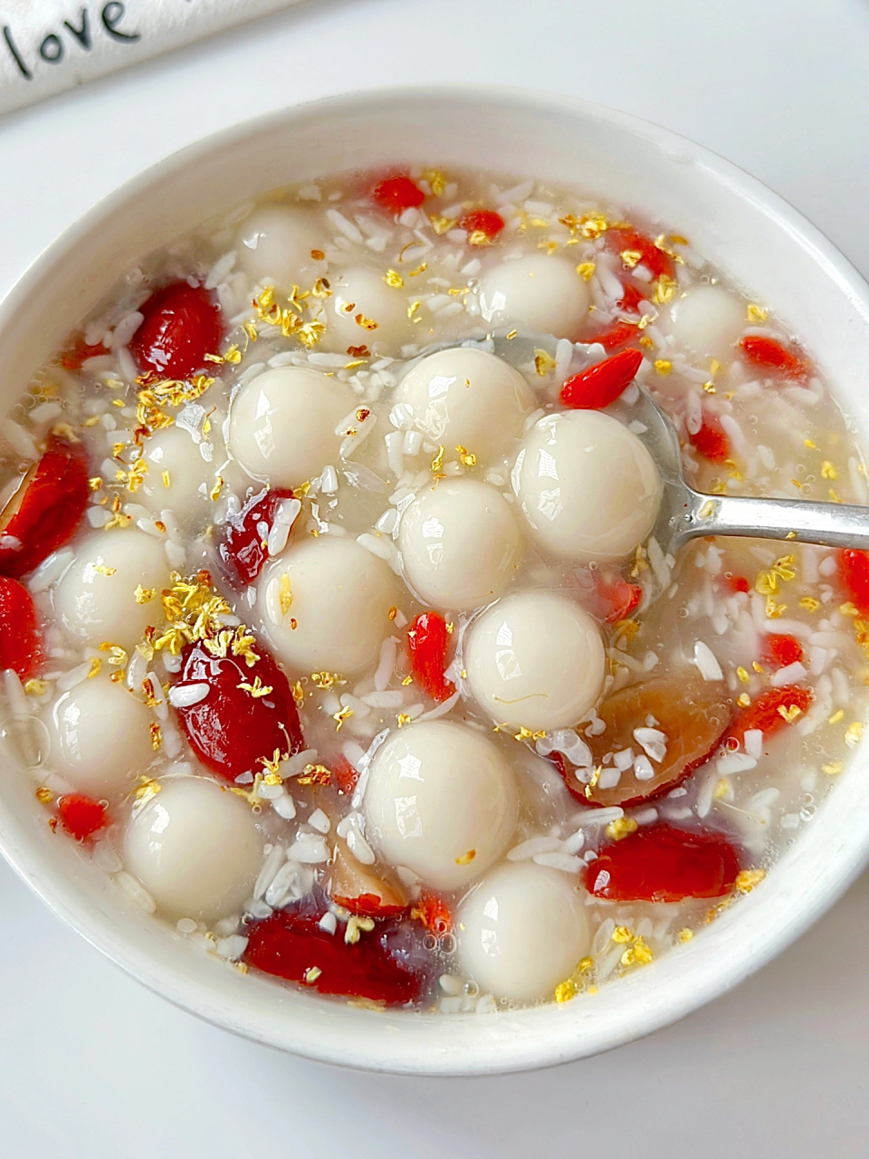 女孩子们必学的98桂花酒酿小圆子! 滋养润燥～好喝又暖身!