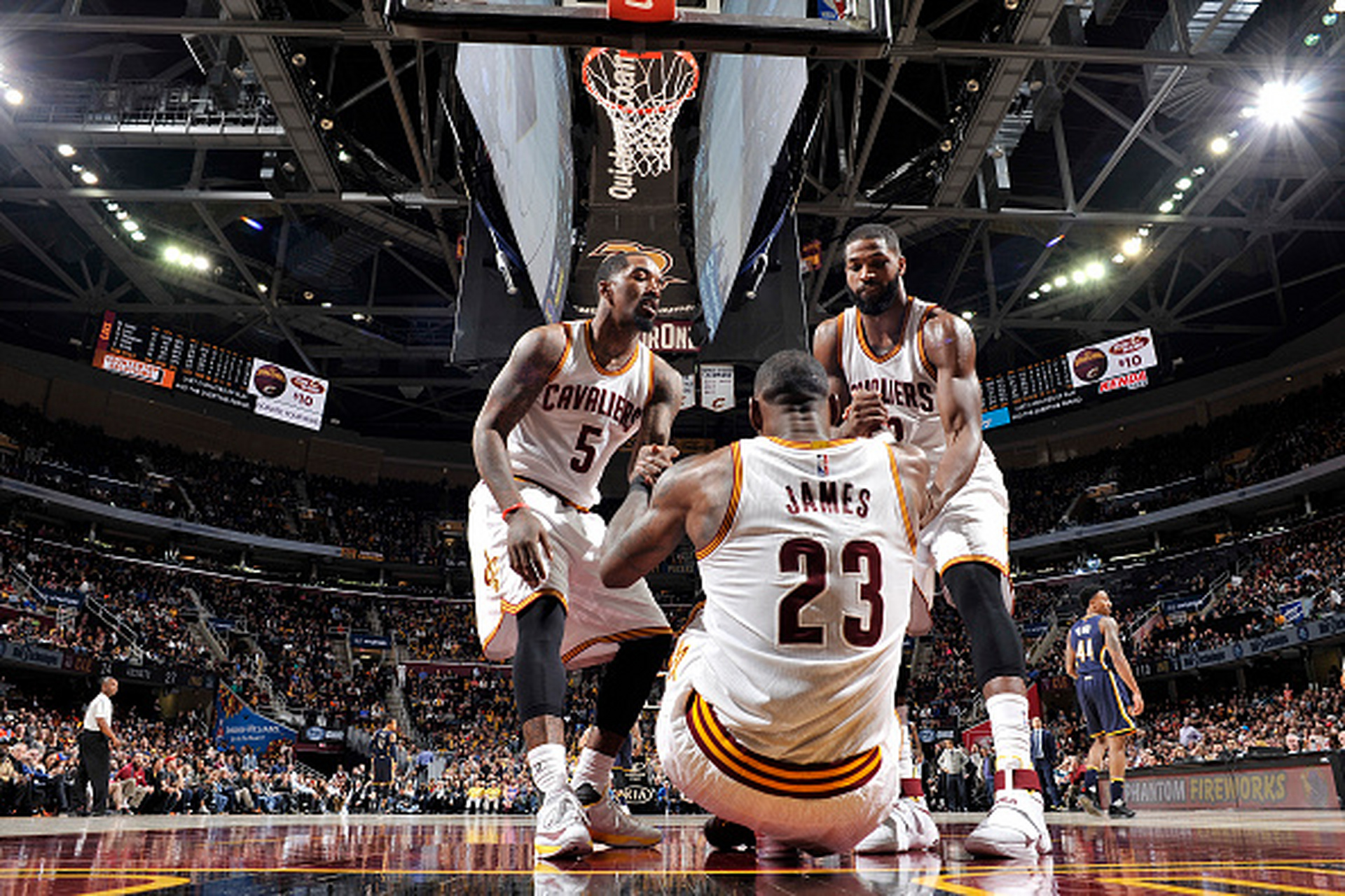 nba# 詹皇带刀侍卫,绝地七武士!j.r.史密斯(j.r.