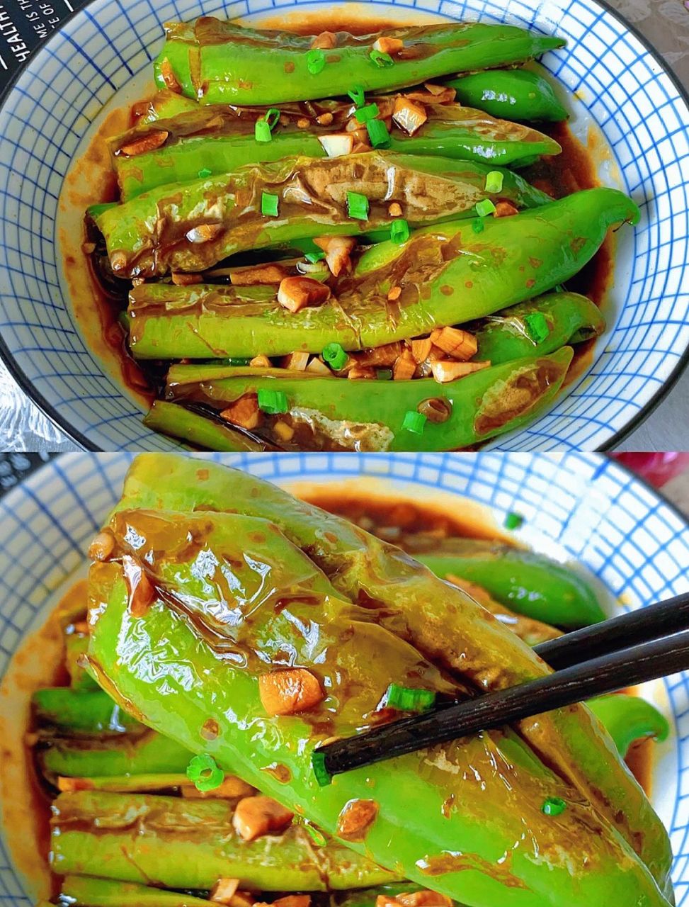 超级无敌巨下饭的虎皮尖椒;简单两步就能轻松搞定的快手家常菜, 超级