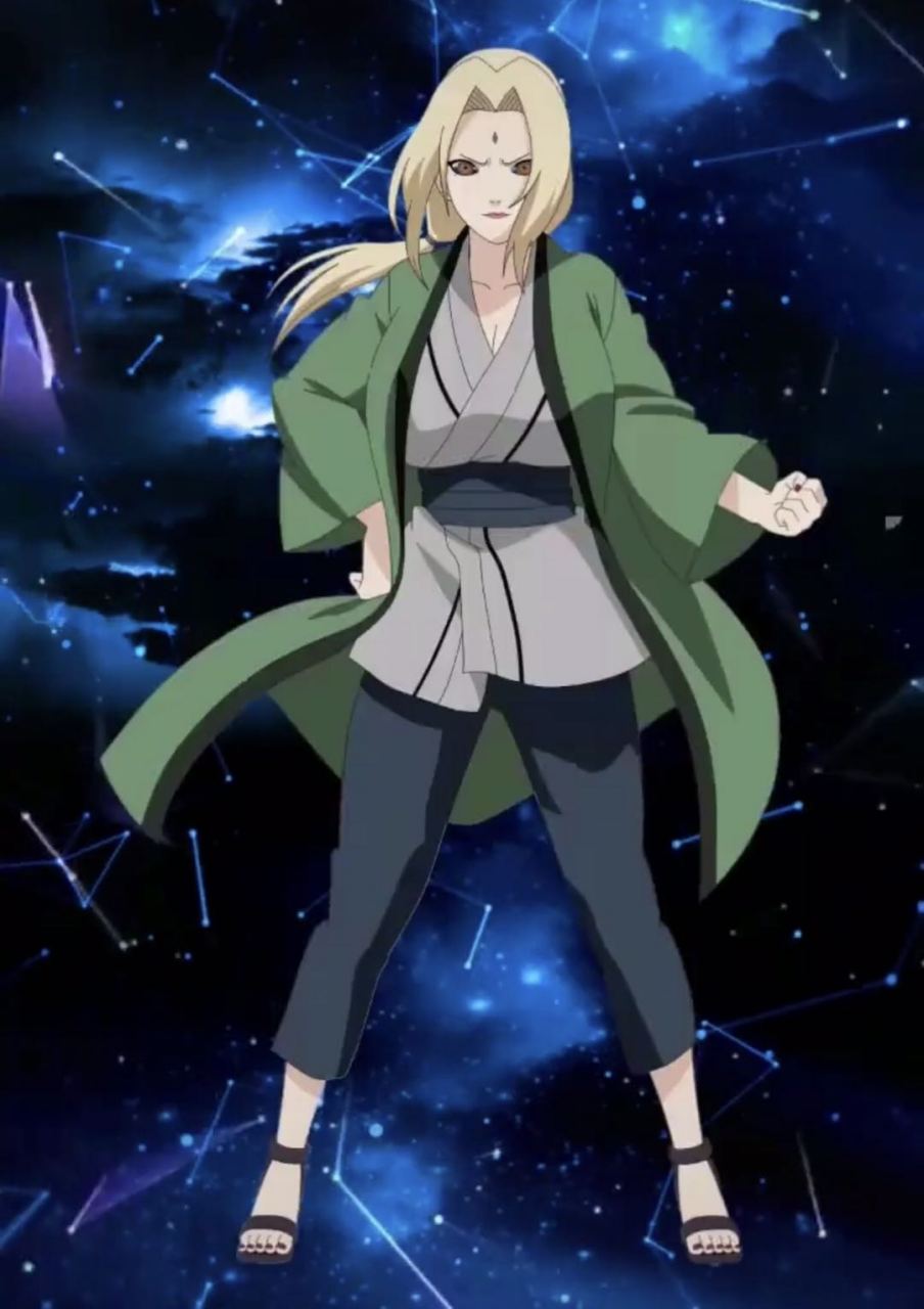 火影忍者疾风传#不老女神,木叶唯一一位女火影,五代目火影纲手姬栽 