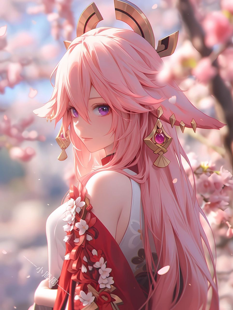 挑战 30 天更新100张原神壁纸  02未生灵智的小狐狸,往往会一头栽入