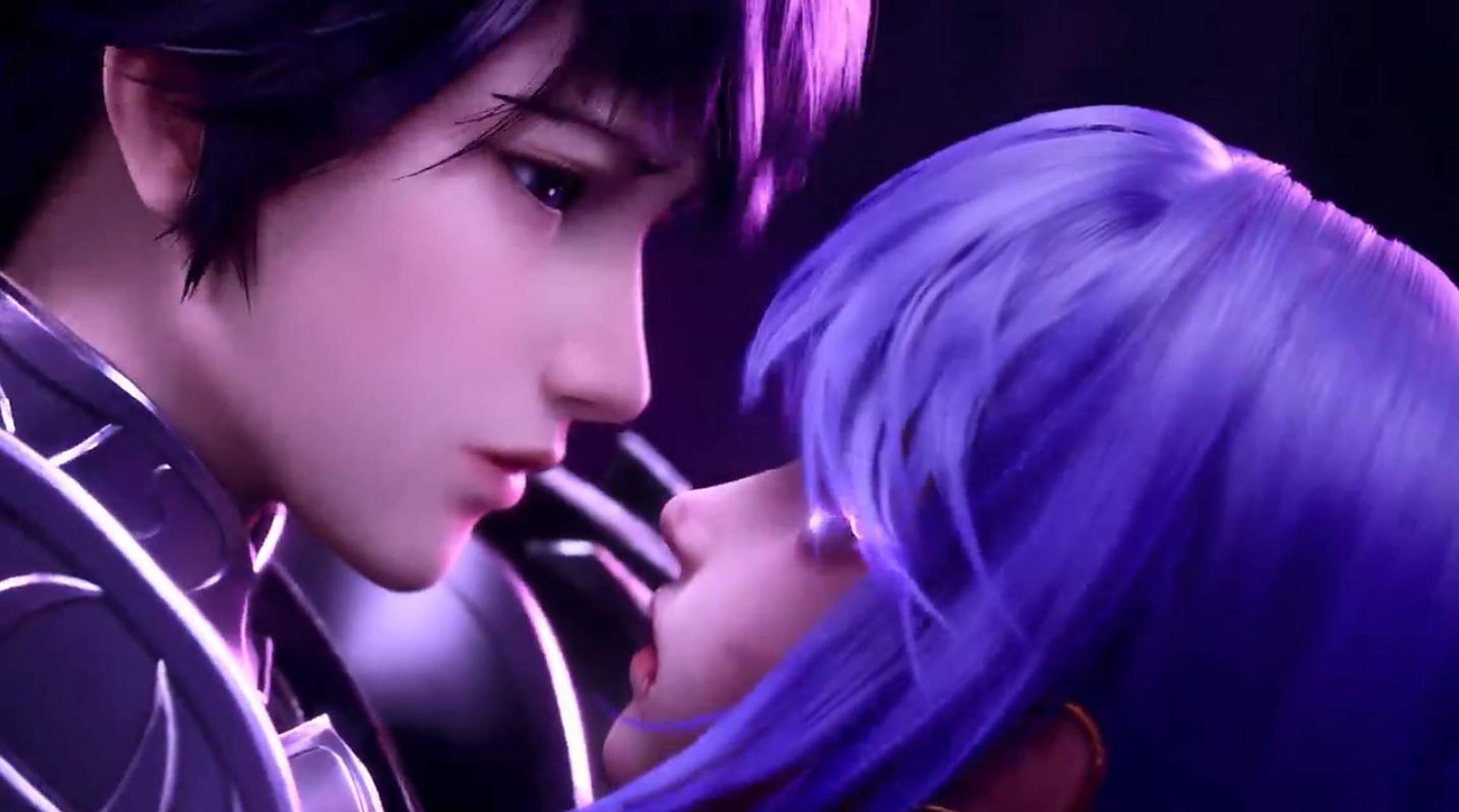 神印王座# 龙皓晨与圣采儿初吻,同时收获一个精灵小可爱,妹妹龙雅 !!