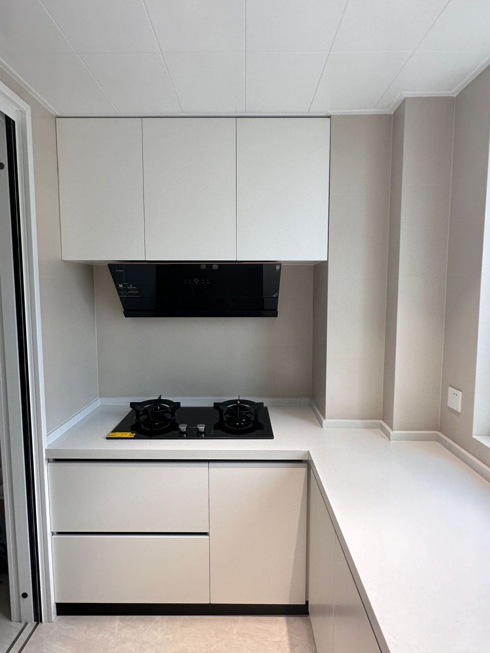 极简白色厨房 | 附橱柜详细尺寸! 这个厨房真的太爱了!