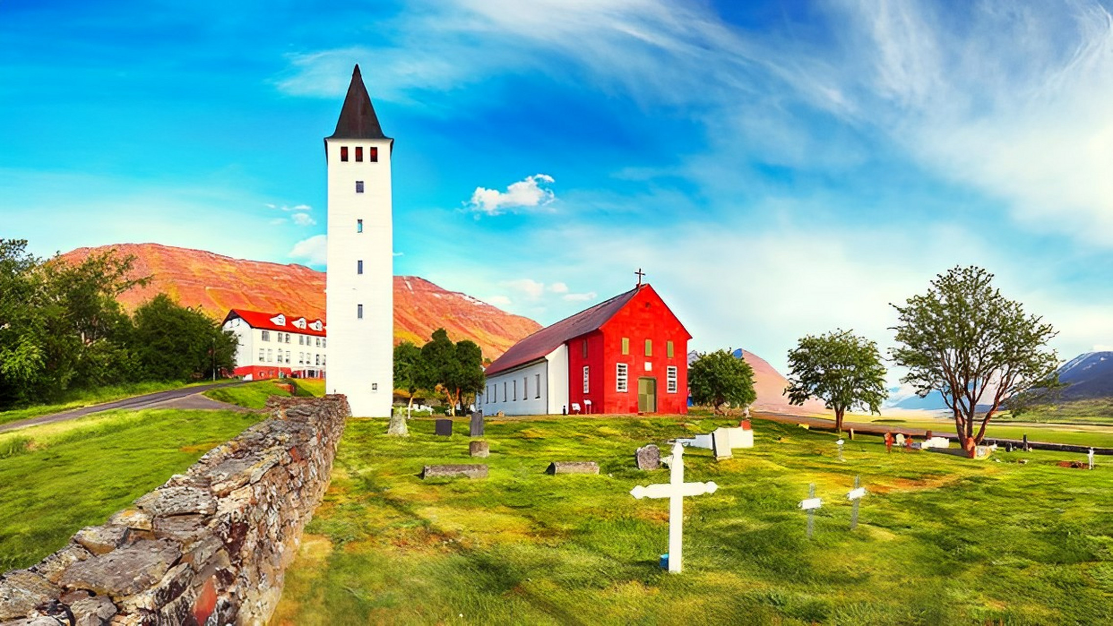 冰岛维克镇(vik山)  维克镇(vk),全称vk  mdral,是冰岛主岛最南端的