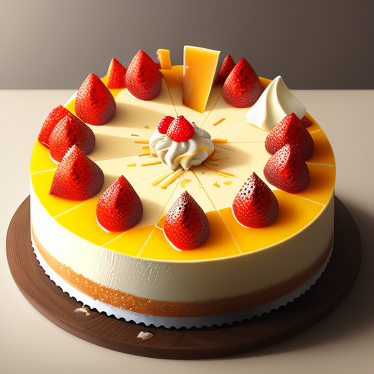 各式各样的蛋糕