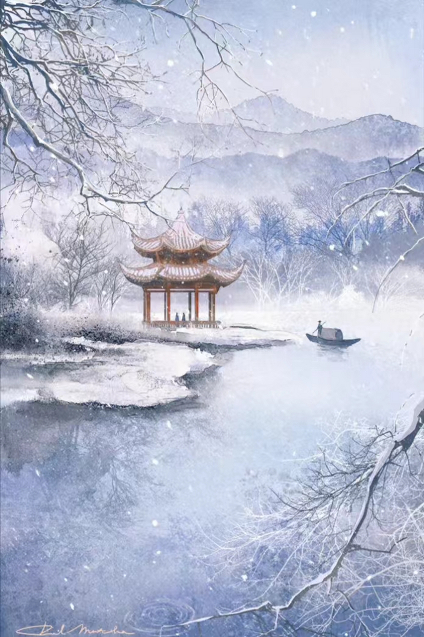 古风雪图片