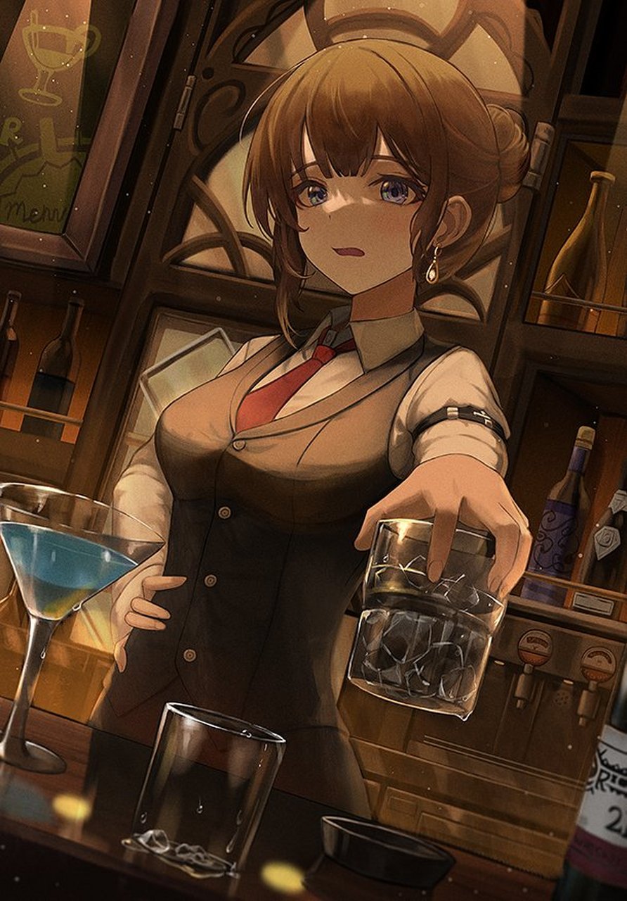 调酒师 画师:mookyuu9