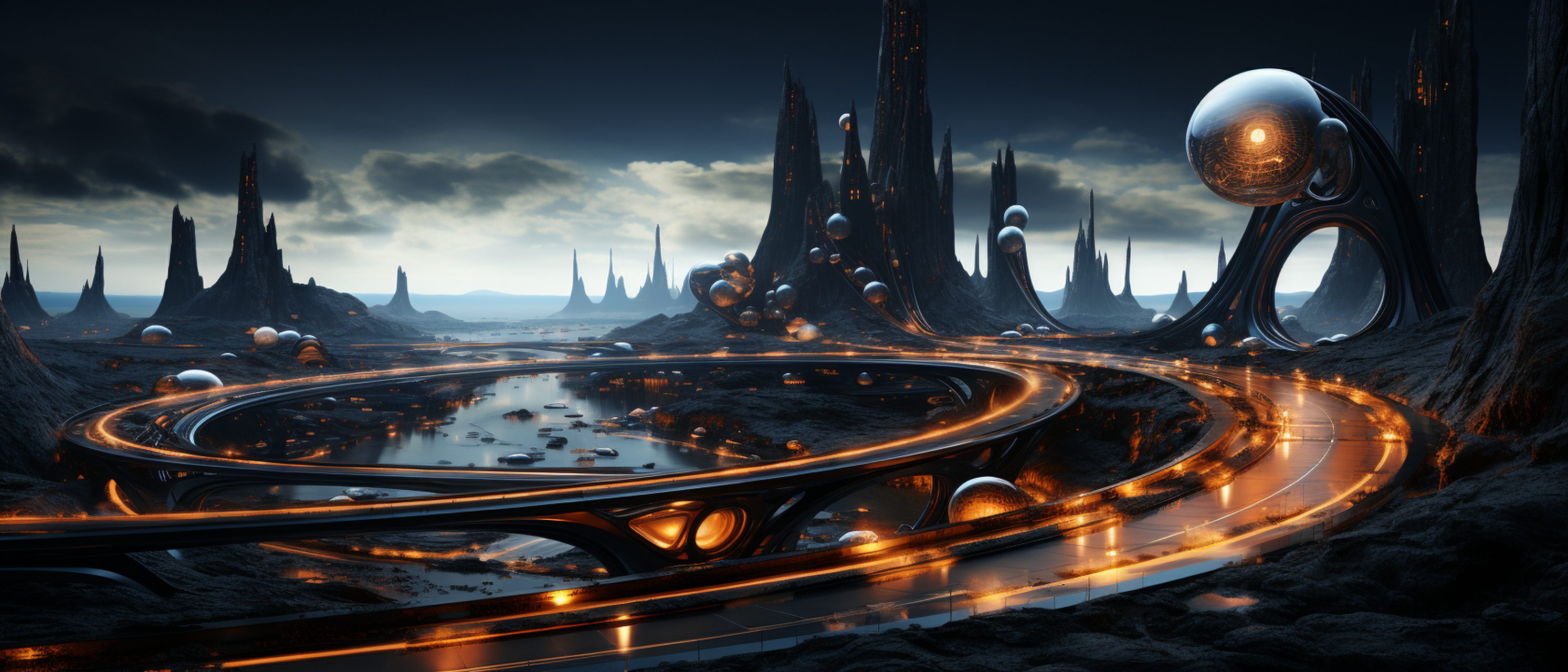 钢铁都市,科幻世界里的城市!