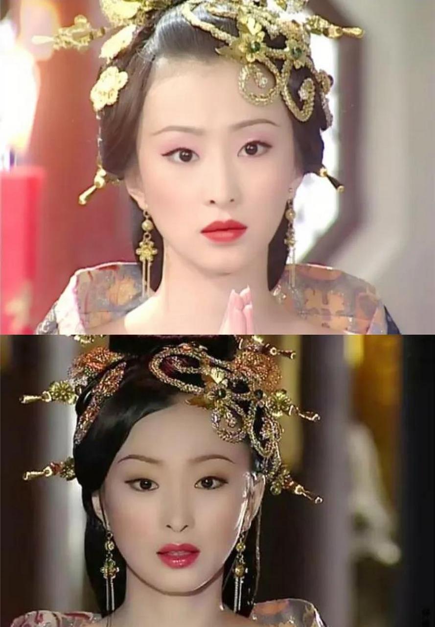 让你眼前一亮的古装扮相# 《无敌县令》在,林静饰演的梅妃太漂亮了.