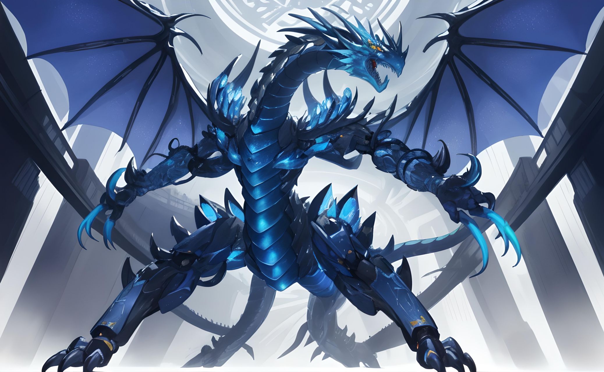 二次元##龙##机甲##动漫##壁纸##动漫壁纸##炫酷##炫酷机甲