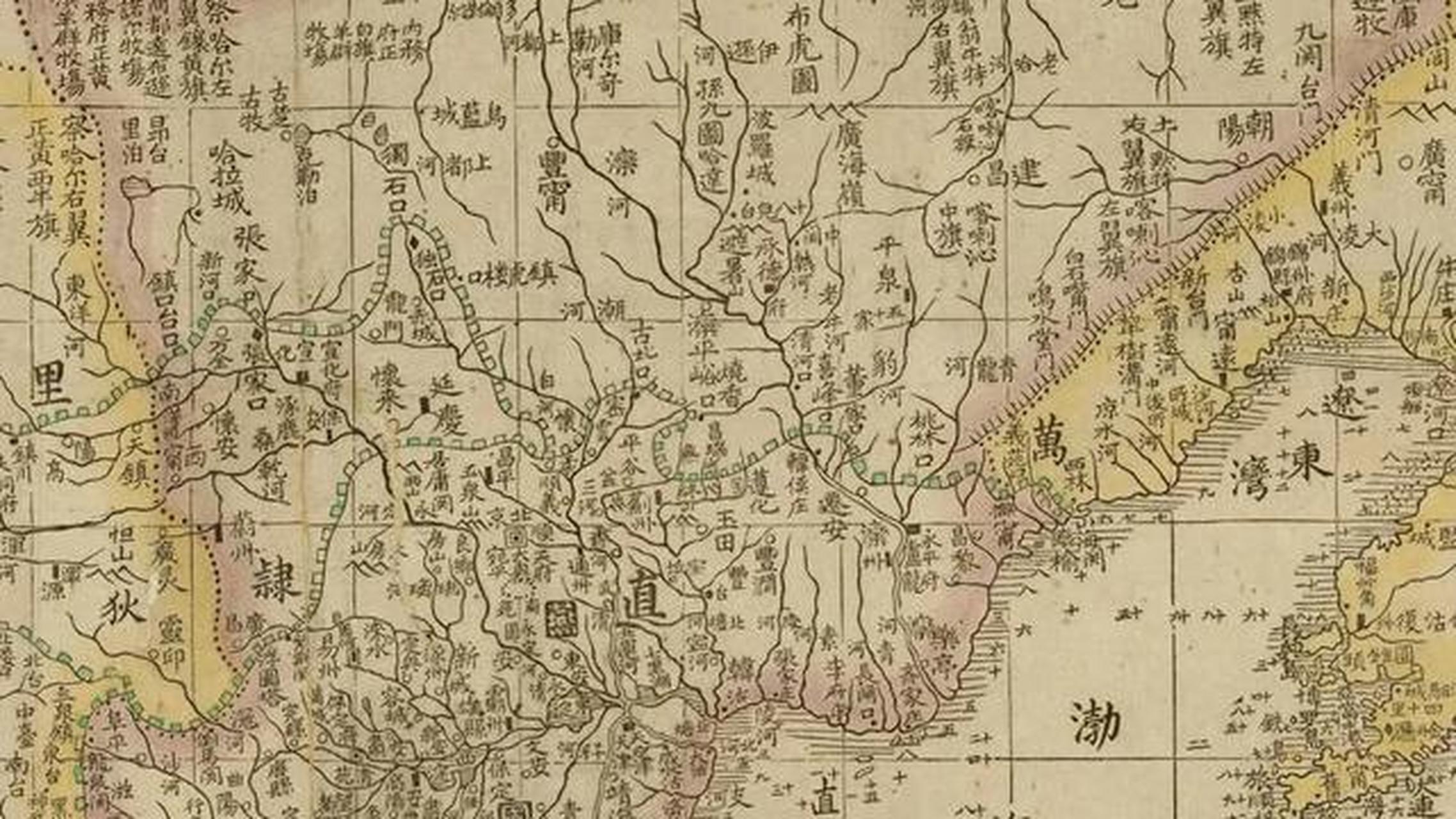 只看清朝时期的河北地图,你能找到自己的家乡吗?