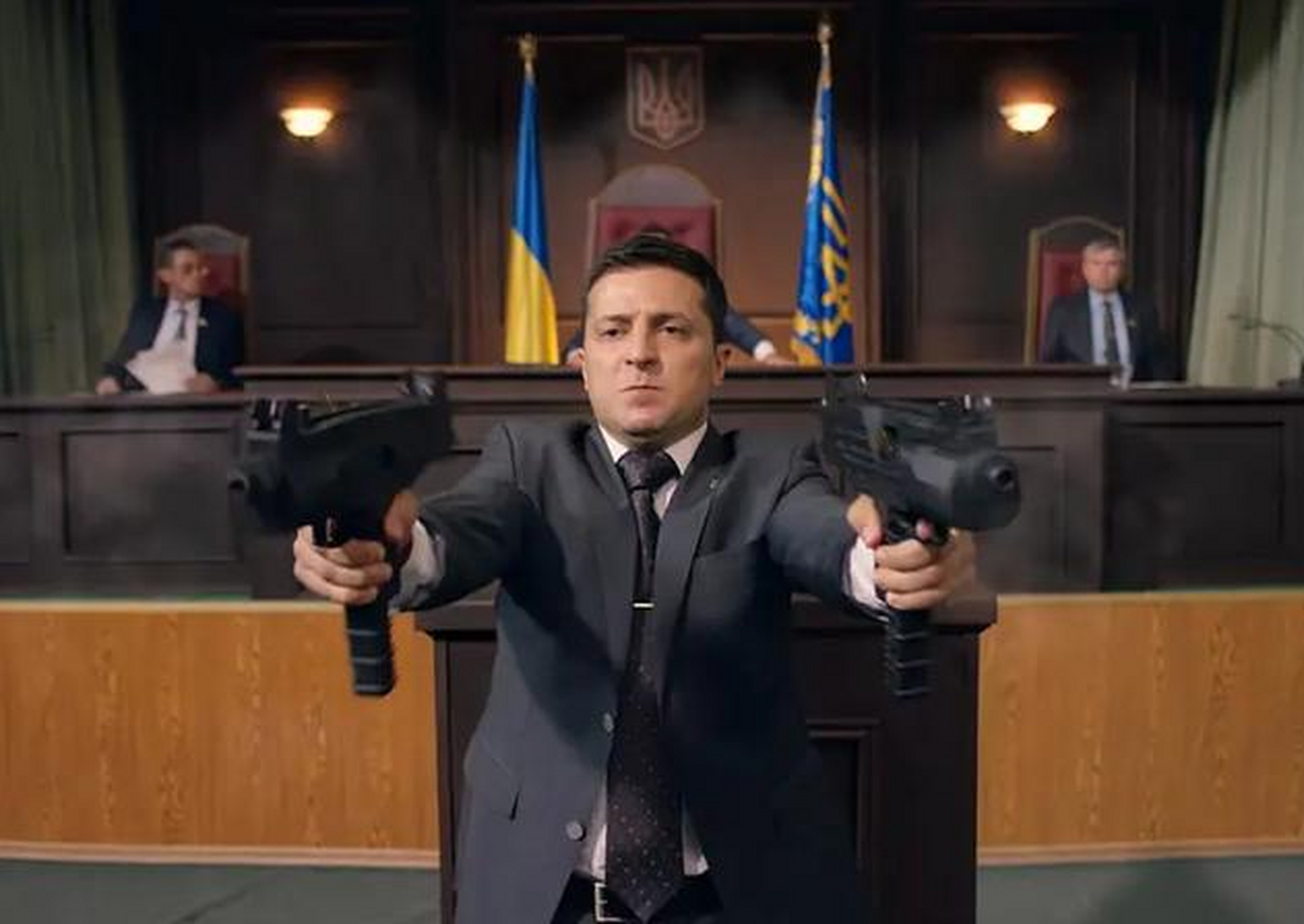 电视剧《人民公仆》,弗拉基米尔·泽连斯基主演,豆瓣9.0分.