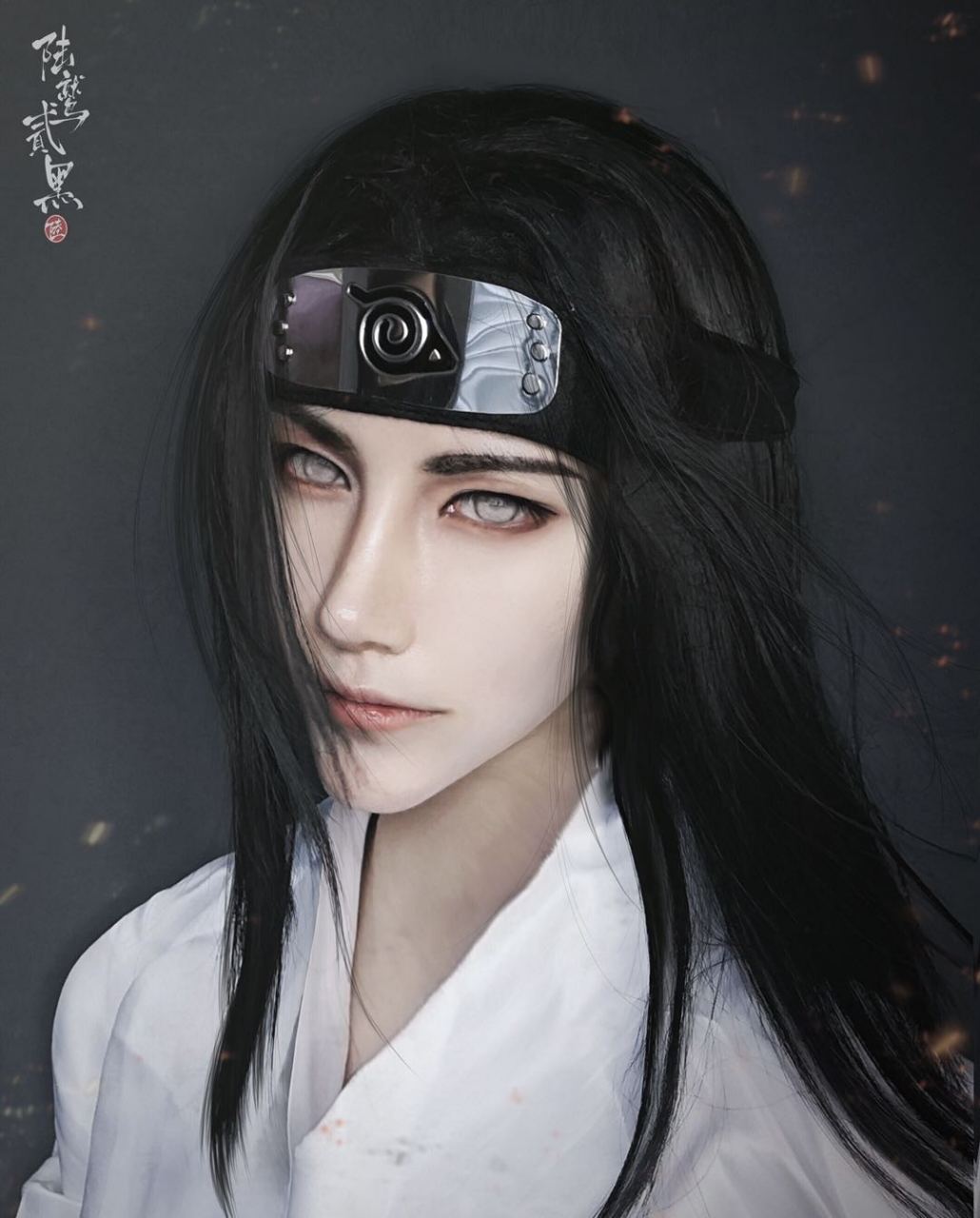 cosplay#火影忍者 cos角色:日向宁次 cn:陆鹫贰黑 宁次是你的意难