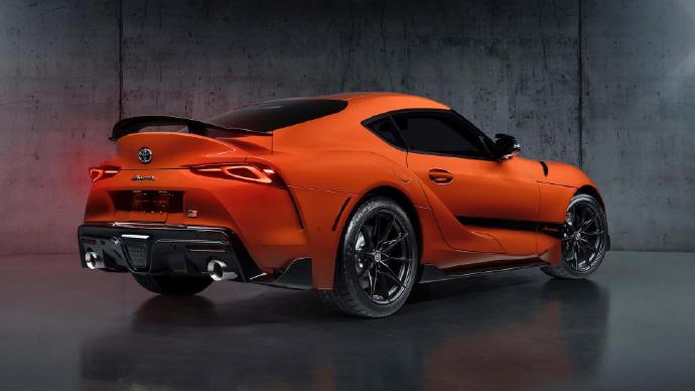 丰田supra 45周年纪念版发布,提供mikan blast(橙)和absolute zero(白