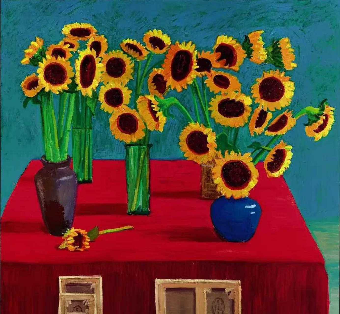 david hockney(大卫·霍克尼)[悠闲] , b,1937[囧] 英国当代艺术家