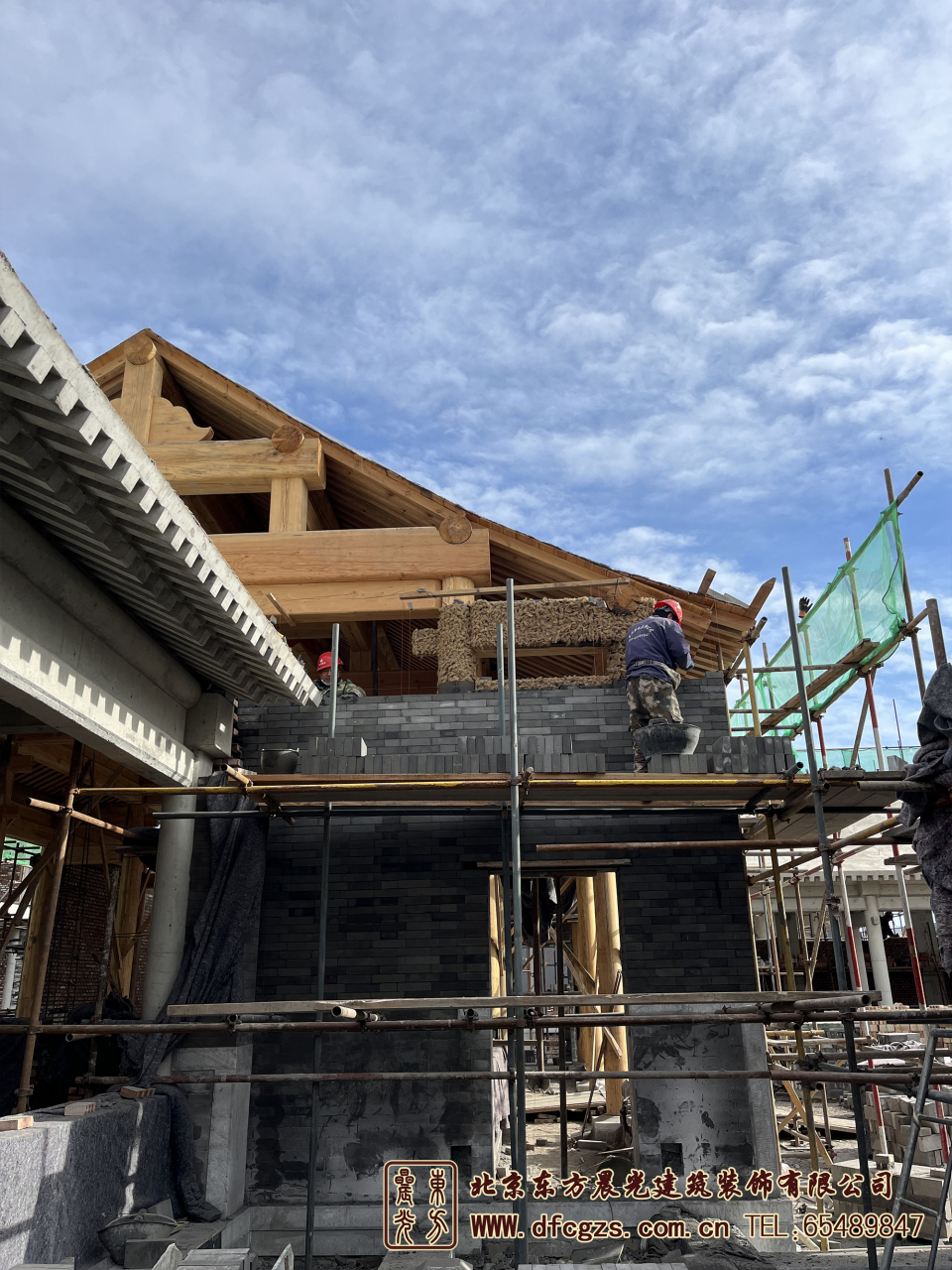 匠心造物|四合院大木结构,尊重每一根木,打磨好每一