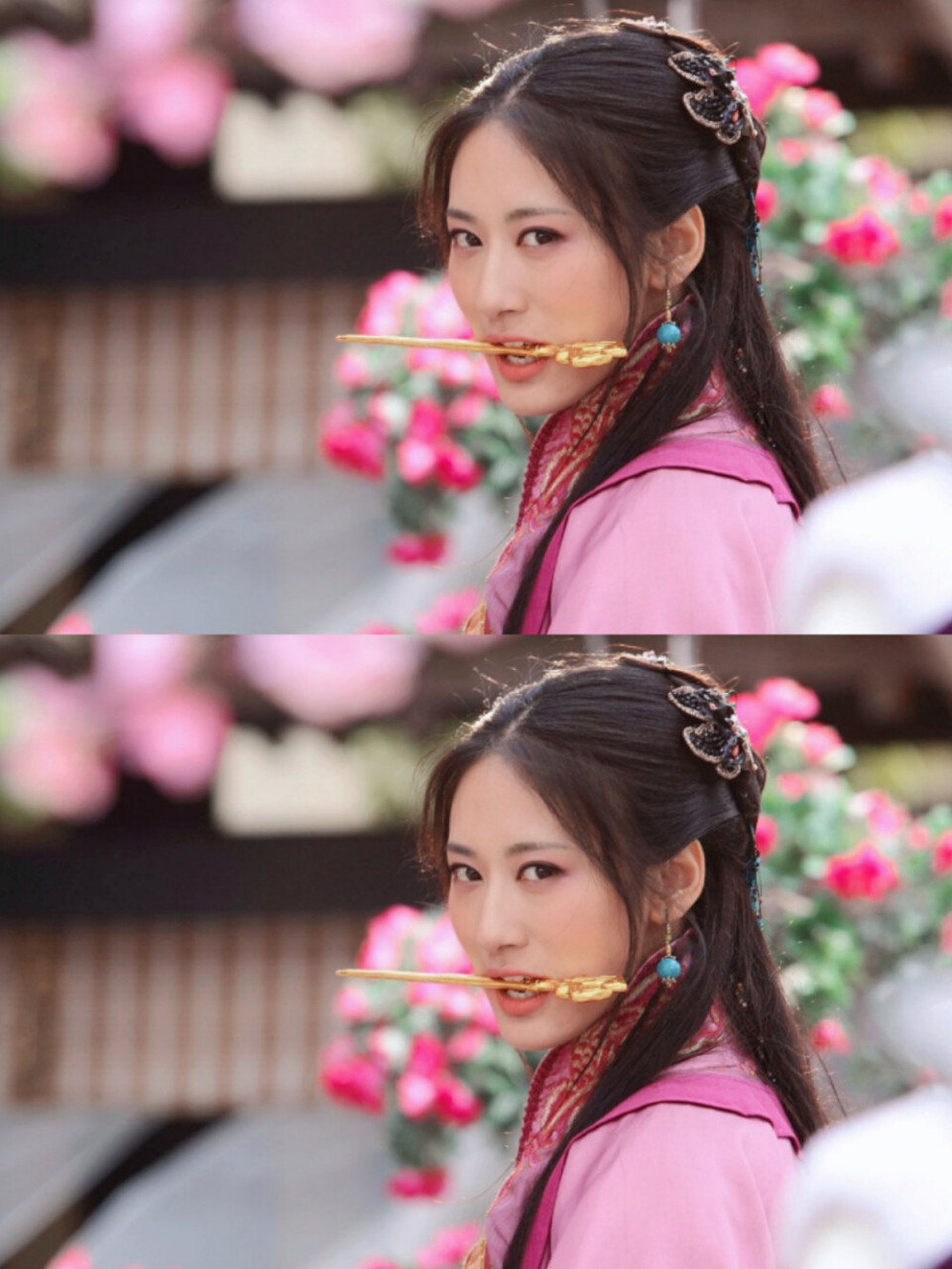 郭珍霓饰演的赵合德,初看觉得很普,但是进宫后那真是越看越美,第一次