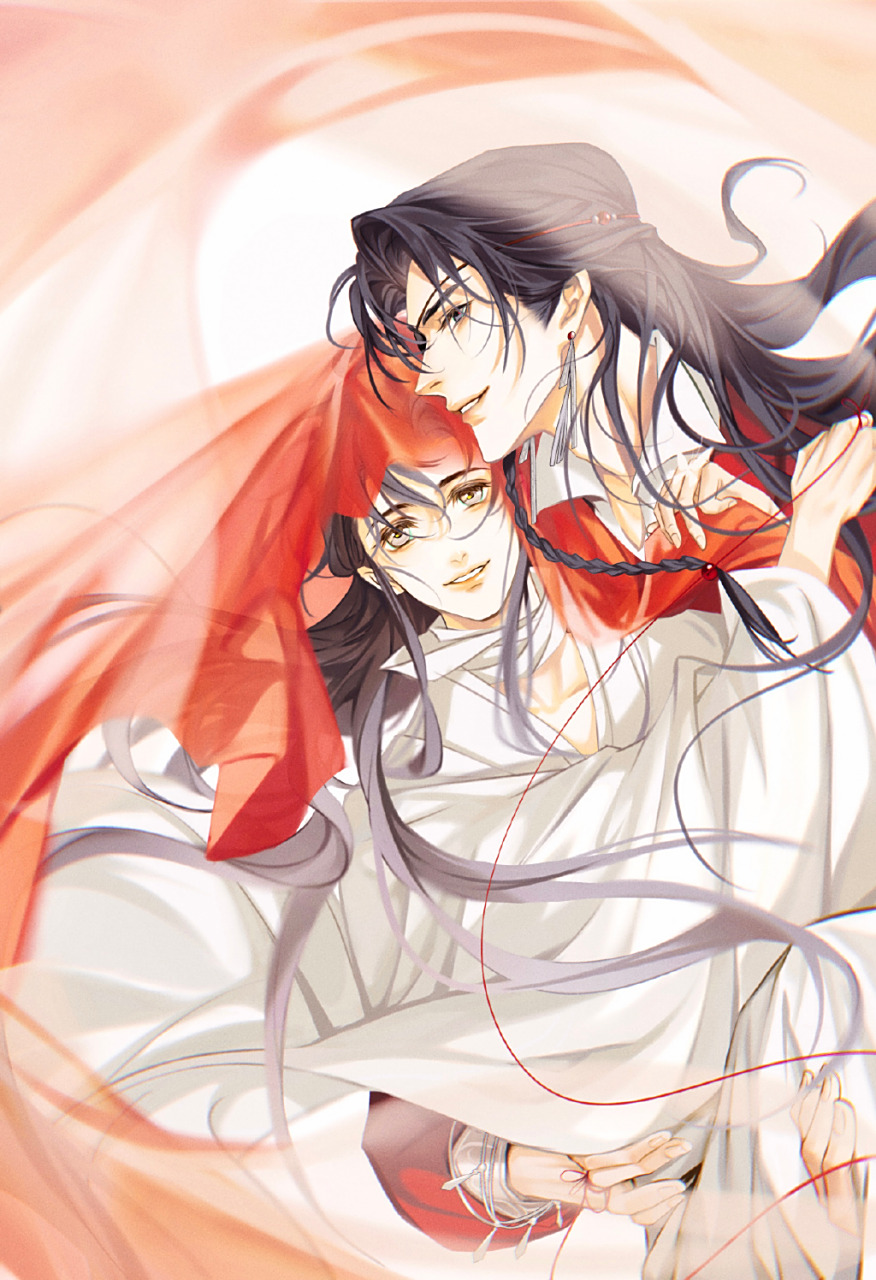 公主抱~若邪很懂事地变成红盖头#谢怜