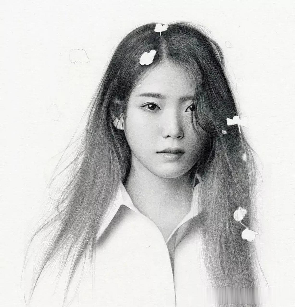 韩国艺术家笔下的小姐姐素描,也太养眼了吧!