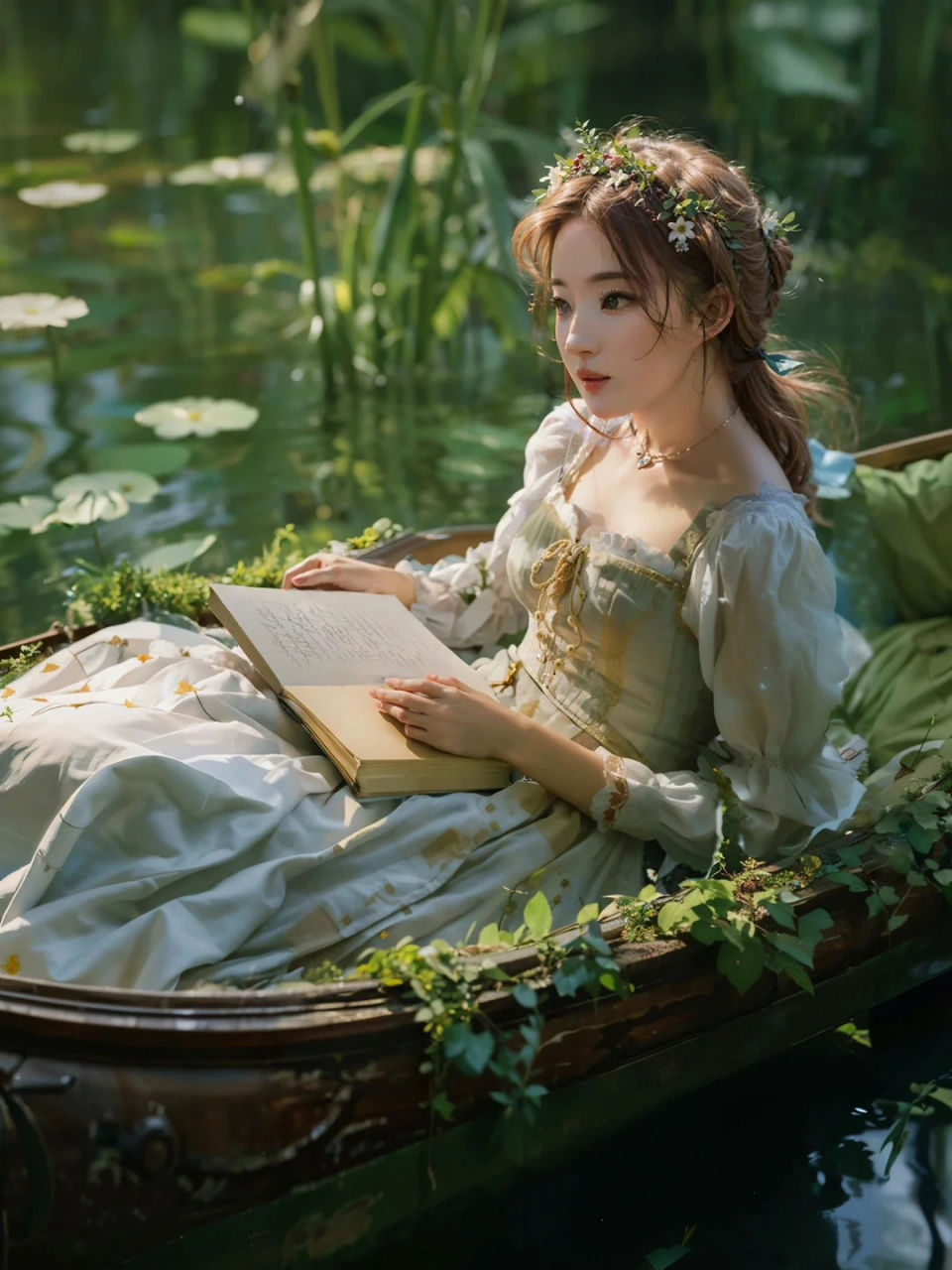 每一张都封神的刘亦菲绝美ai照片!  97979797打卡解锁!