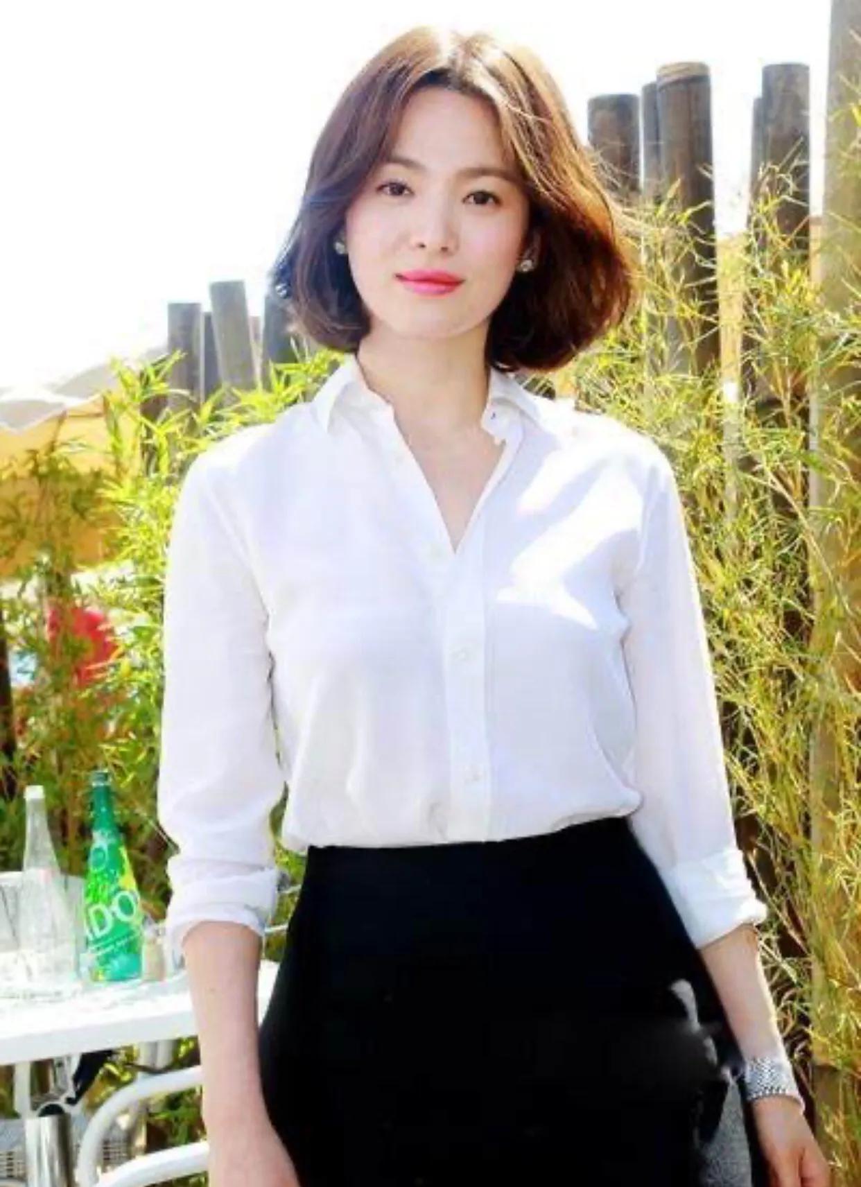 gif创作人 娱乐圈里穿白衬衣12位女明星谁最好看