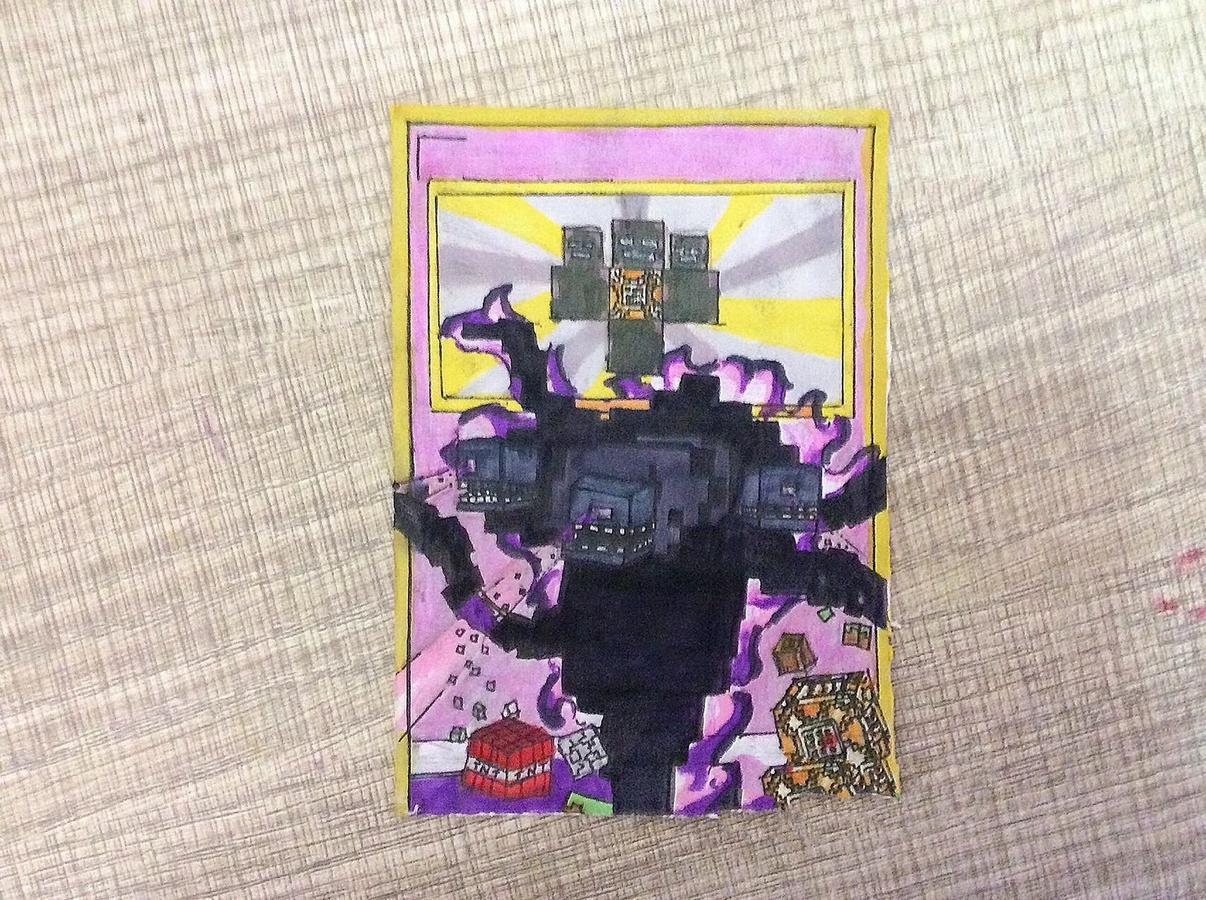 我的世界凋零风暴立绘卡