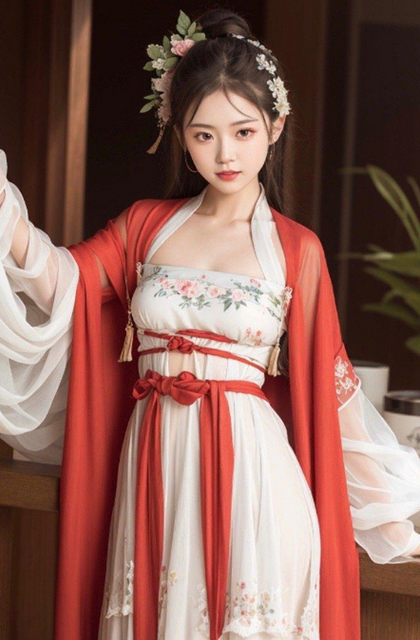 大爱古风,汉服美人,能看出哪个是ai哪个是真人吗?