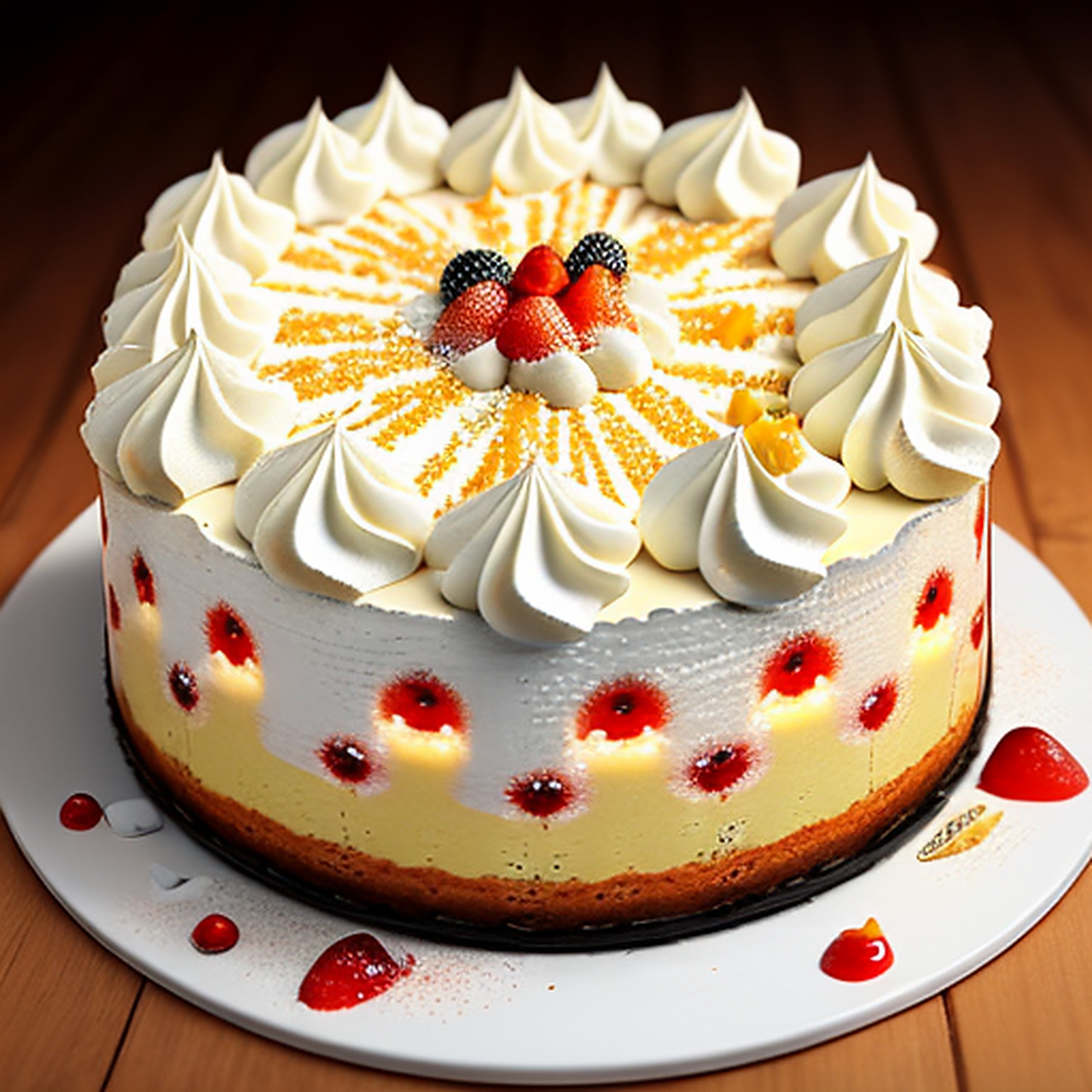 各式各样的蛋糕