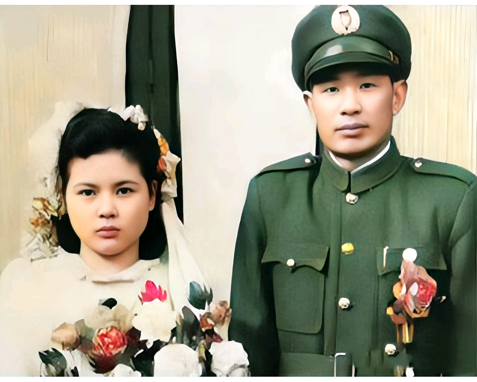 1945年,国军连长刘运达,娶了一名日军女战俘大宫静子为妻,抗战胜利后