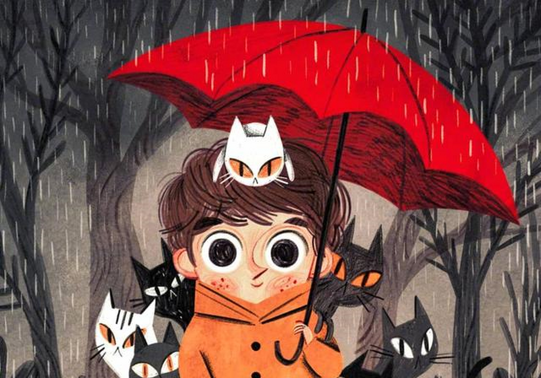 充满奇思妙想的插画,让人产生无限遐想