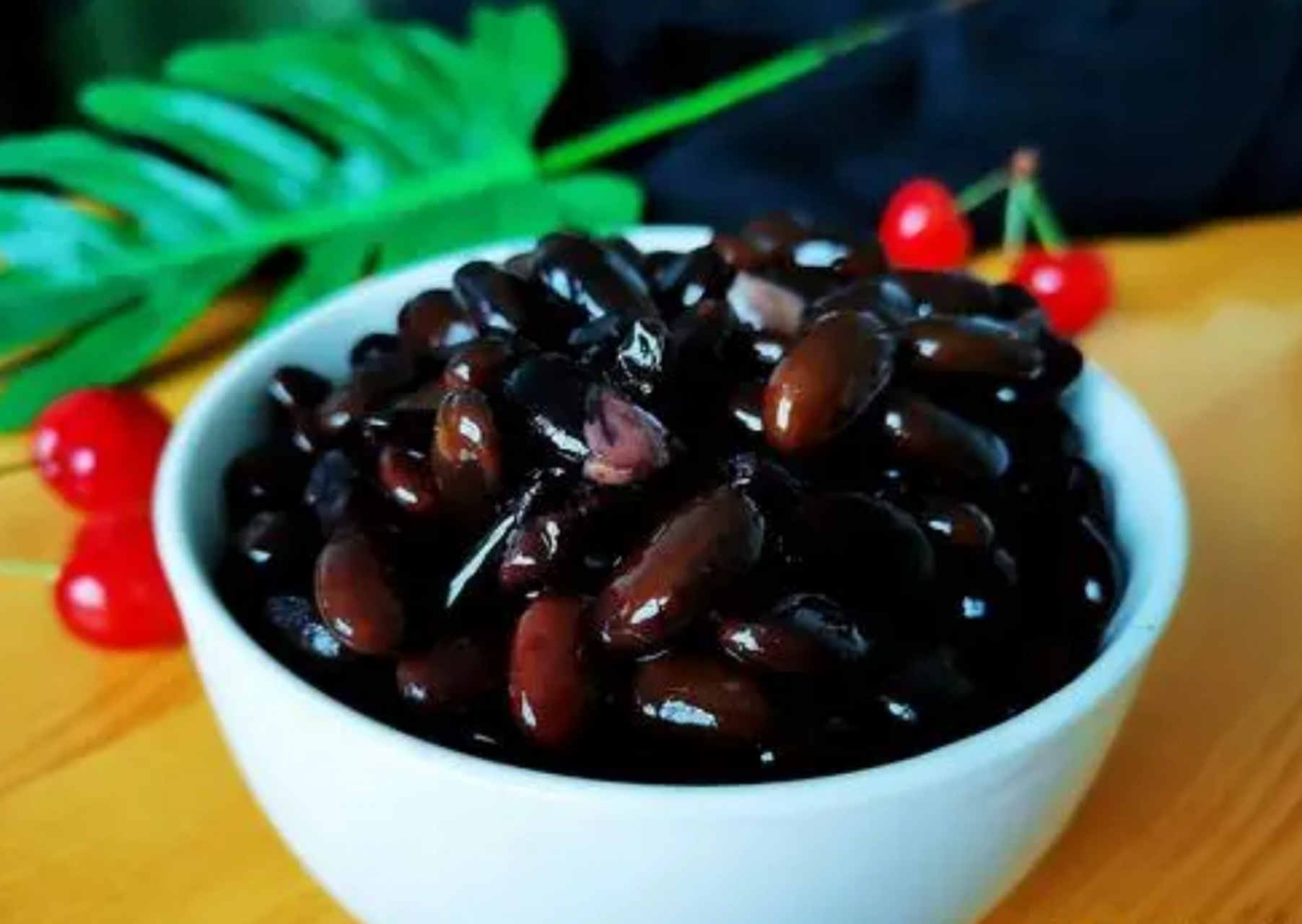 醋泡黑豆,不知道味道怎么样?