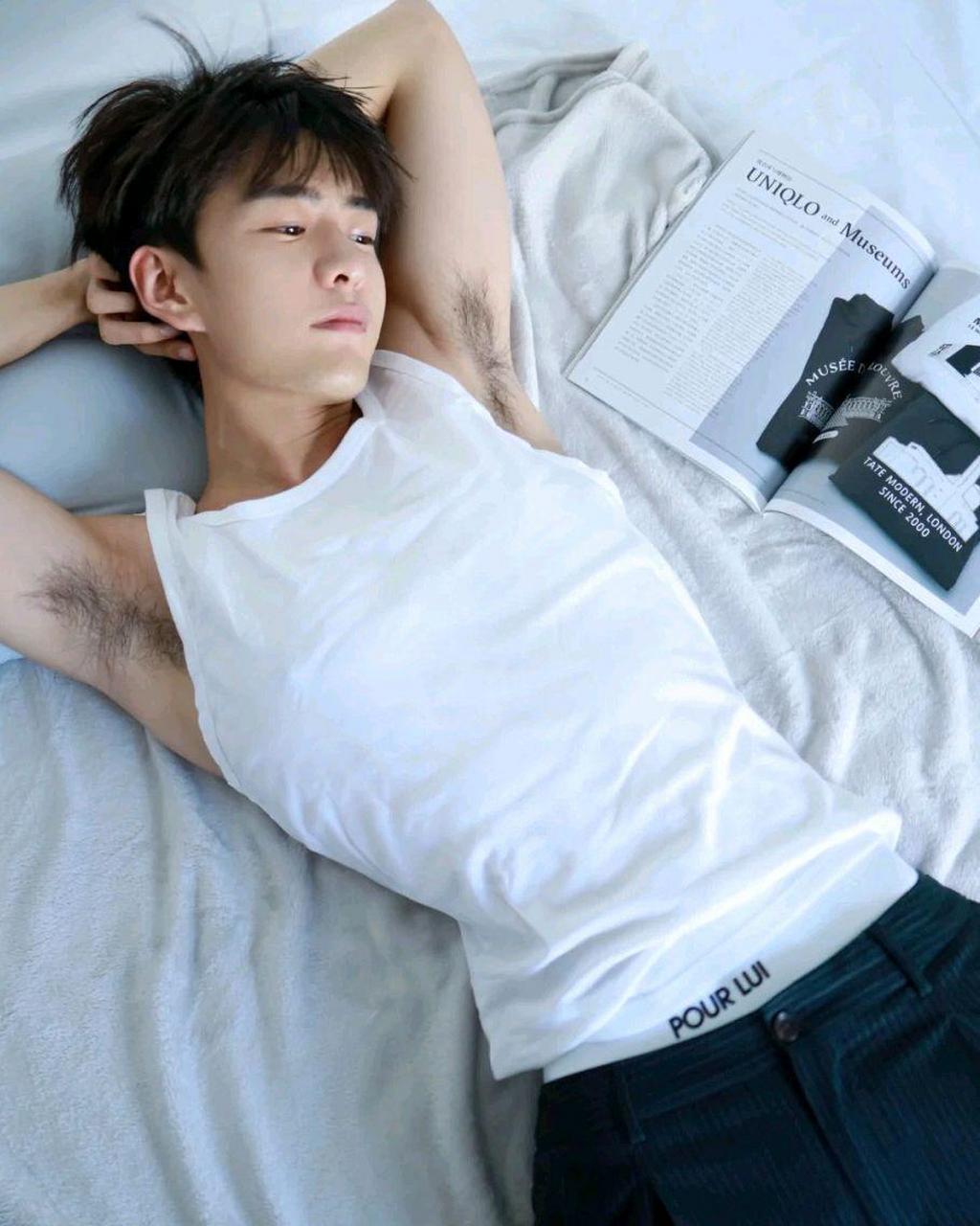 腋毛过多的男生是不是很少有女生喜欢! #搞笑趣味图