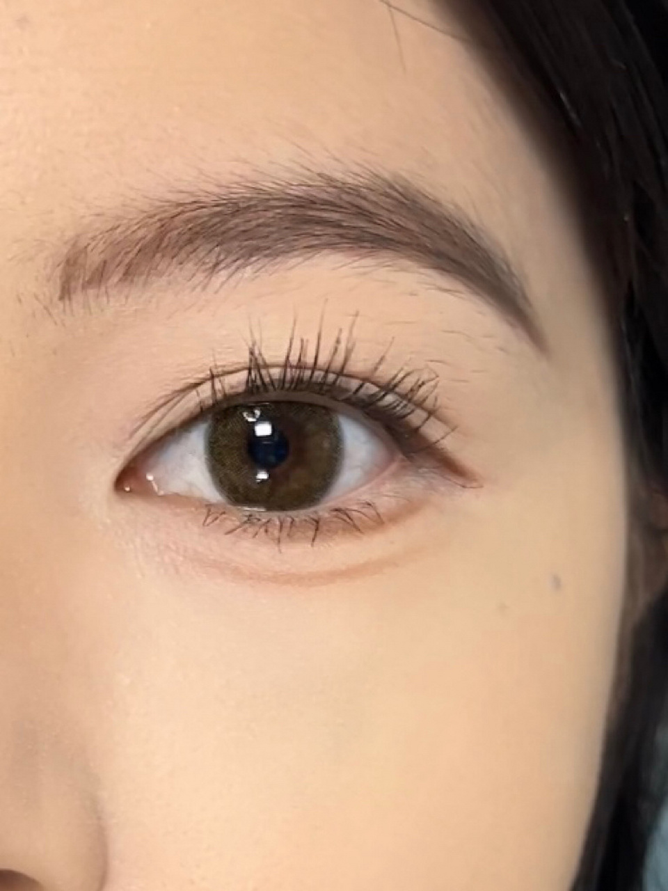 内双肿眼泡日常眼妆幼态无辜狗狗眼 无眼影眼妆真的很适合新手 显得