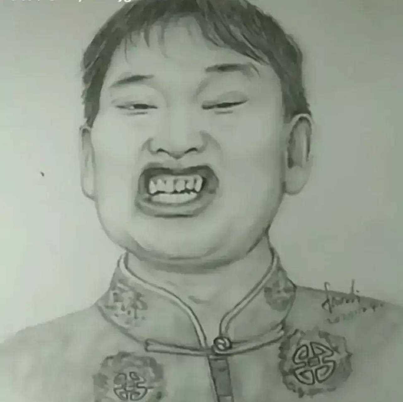 朱之文这张嘴太有特点了,这种嘴就是传说中的元宝嘴吧?