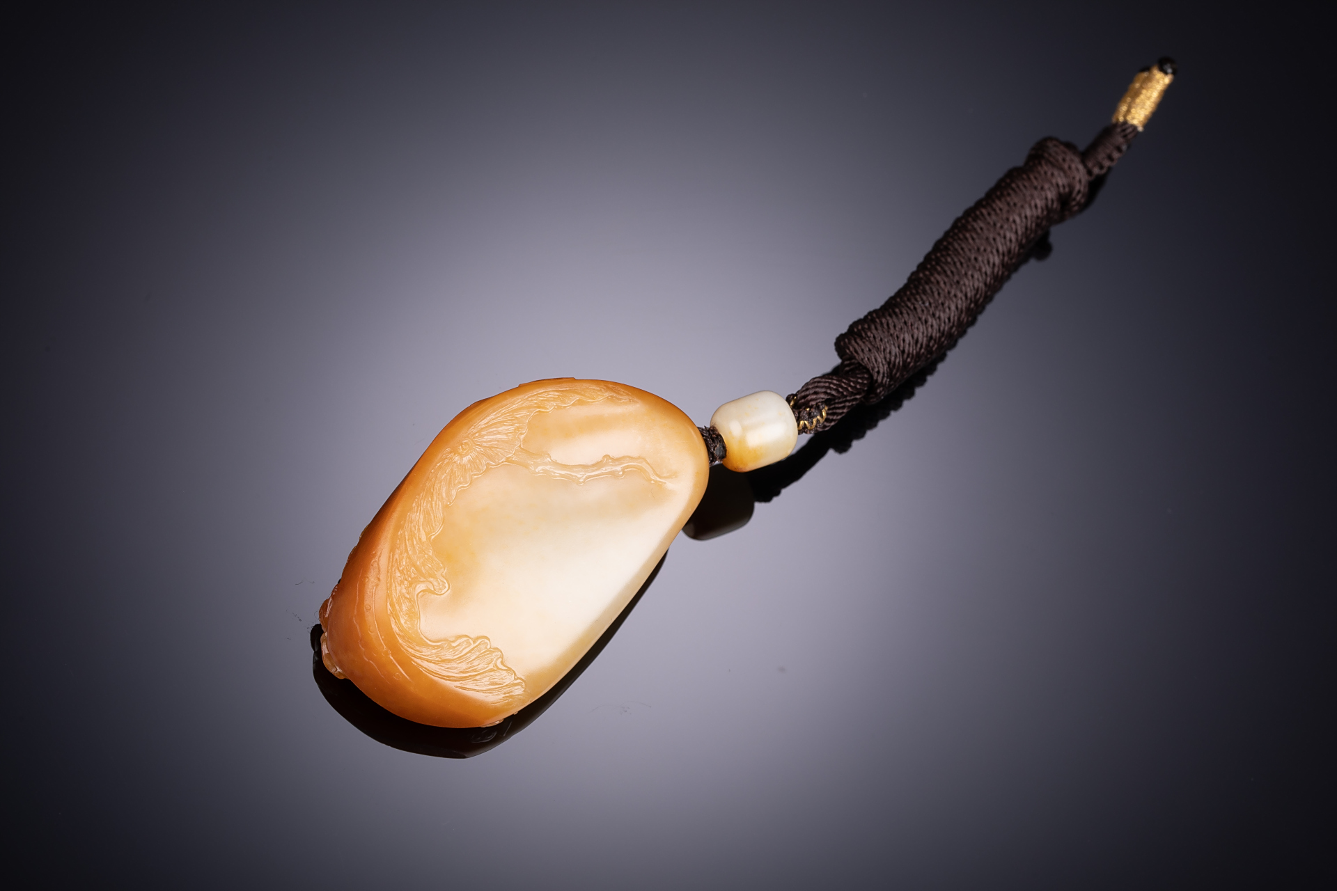 【呱呱来财】新疆和田玉籽料 黄沁青蛙 呱呱来财 顶呱呱挂件 和田玉