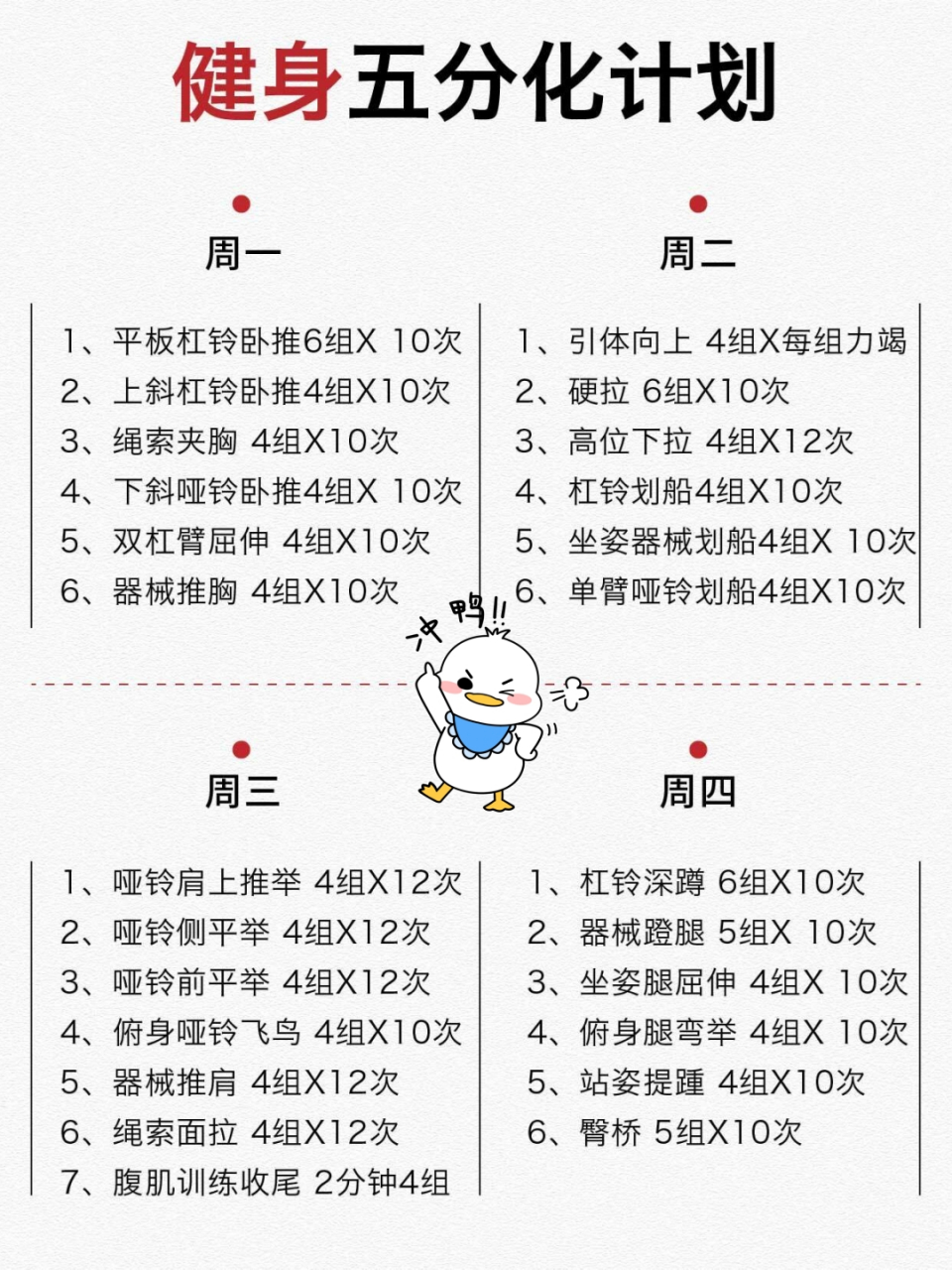 热身运动八个名称顺序图片