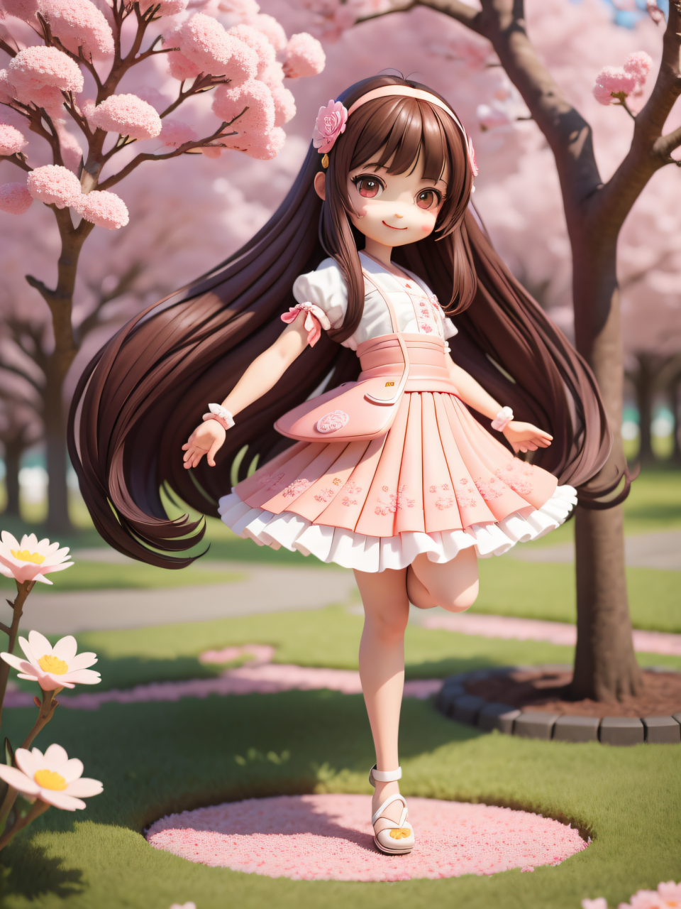 绚彩少女:手办动漫的魅力#动漫美图# #盲盒