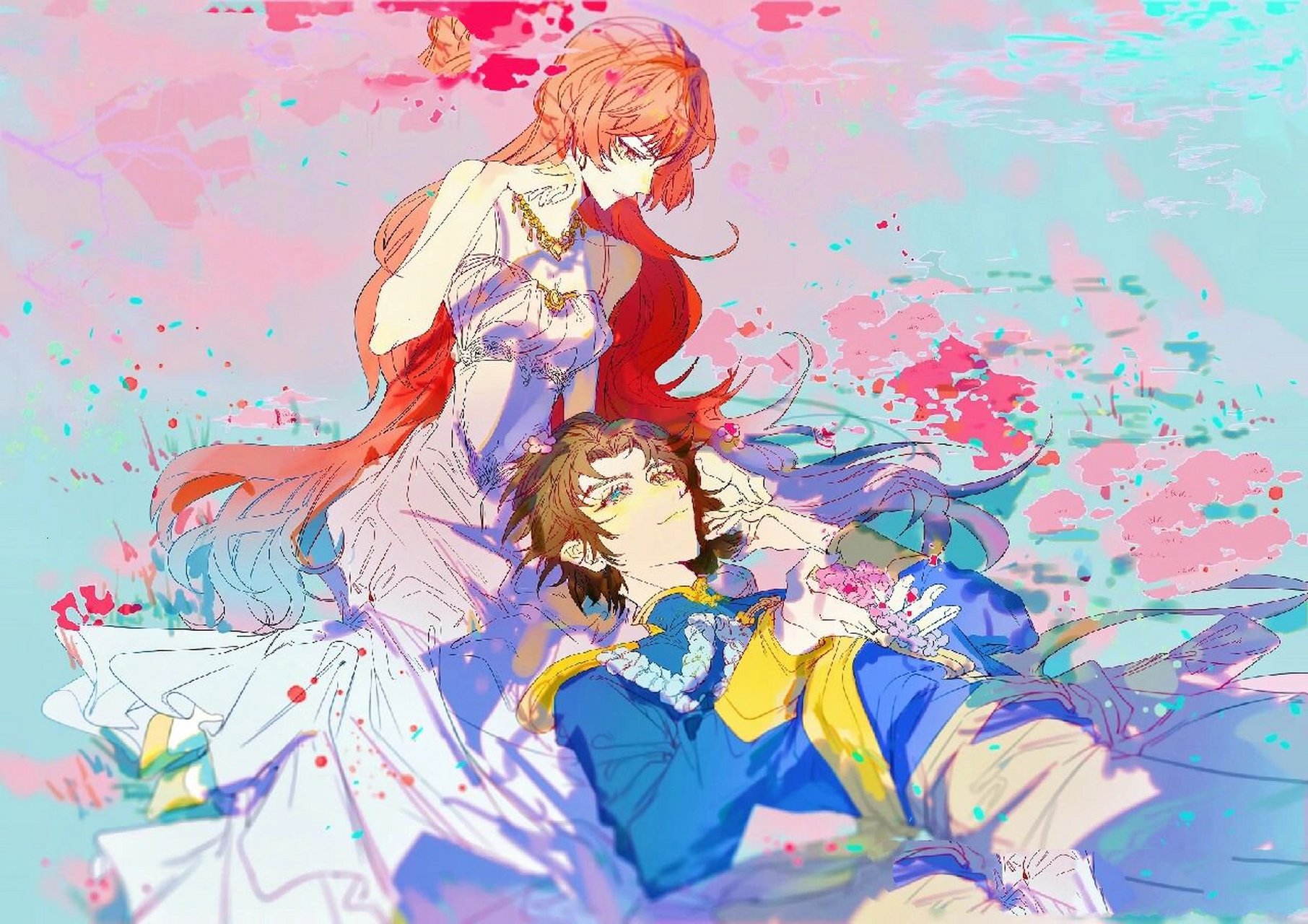 星学院洛林|公主与骑士 亲手为你编织的花环.