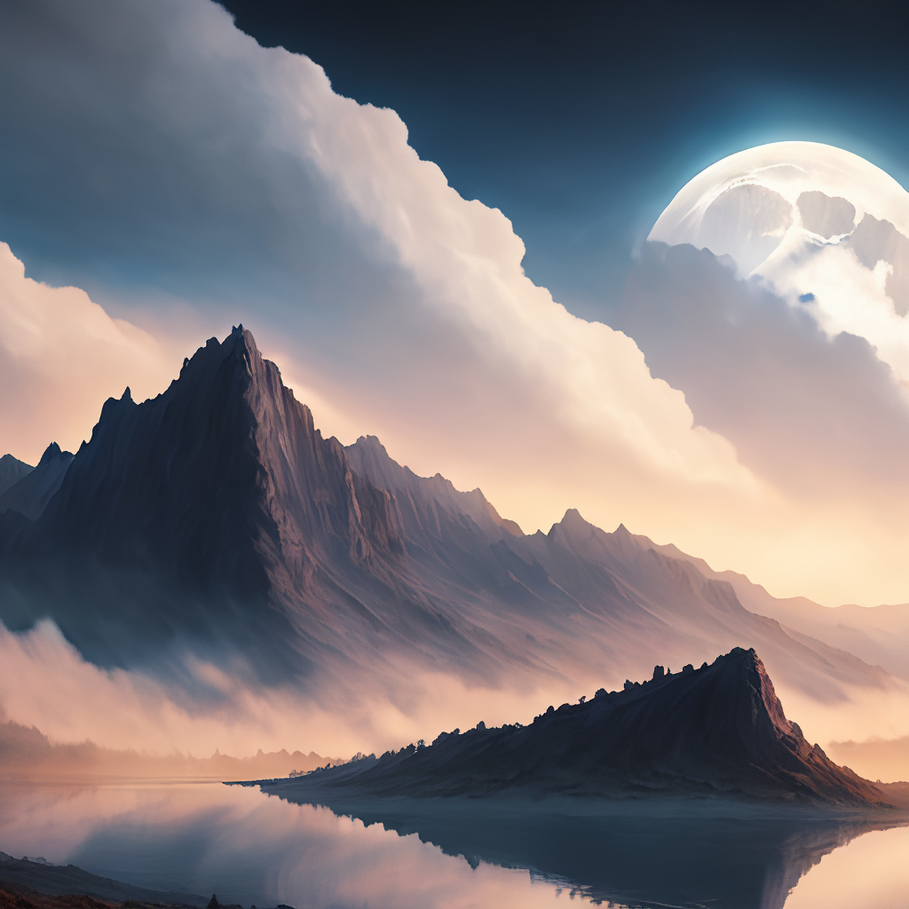 百度ai绘图黑科技#壁纸,微视图,古风绘画,中国风,描绘古诗词,古典美.