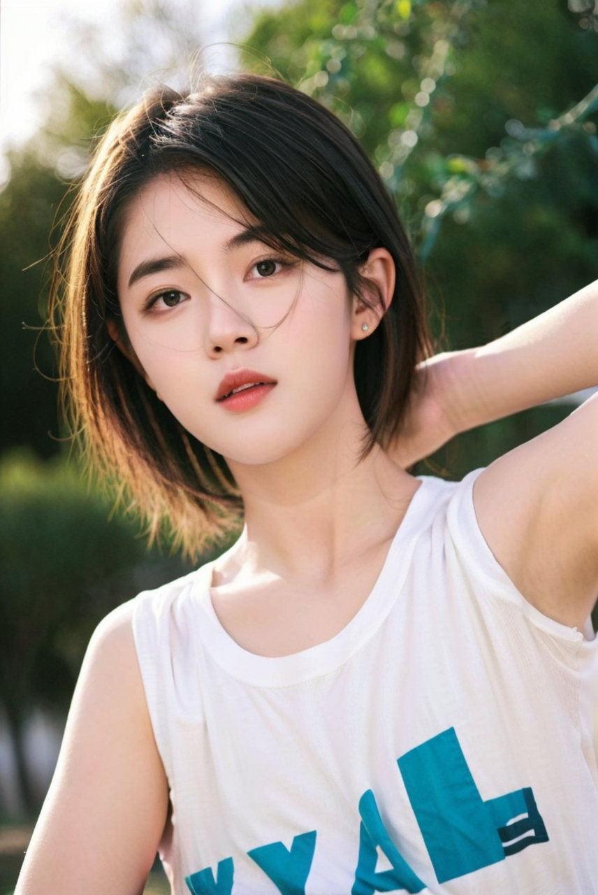 气质美女夏季清凉人像摄影写真图集##性感美女# #性感# #好看美女