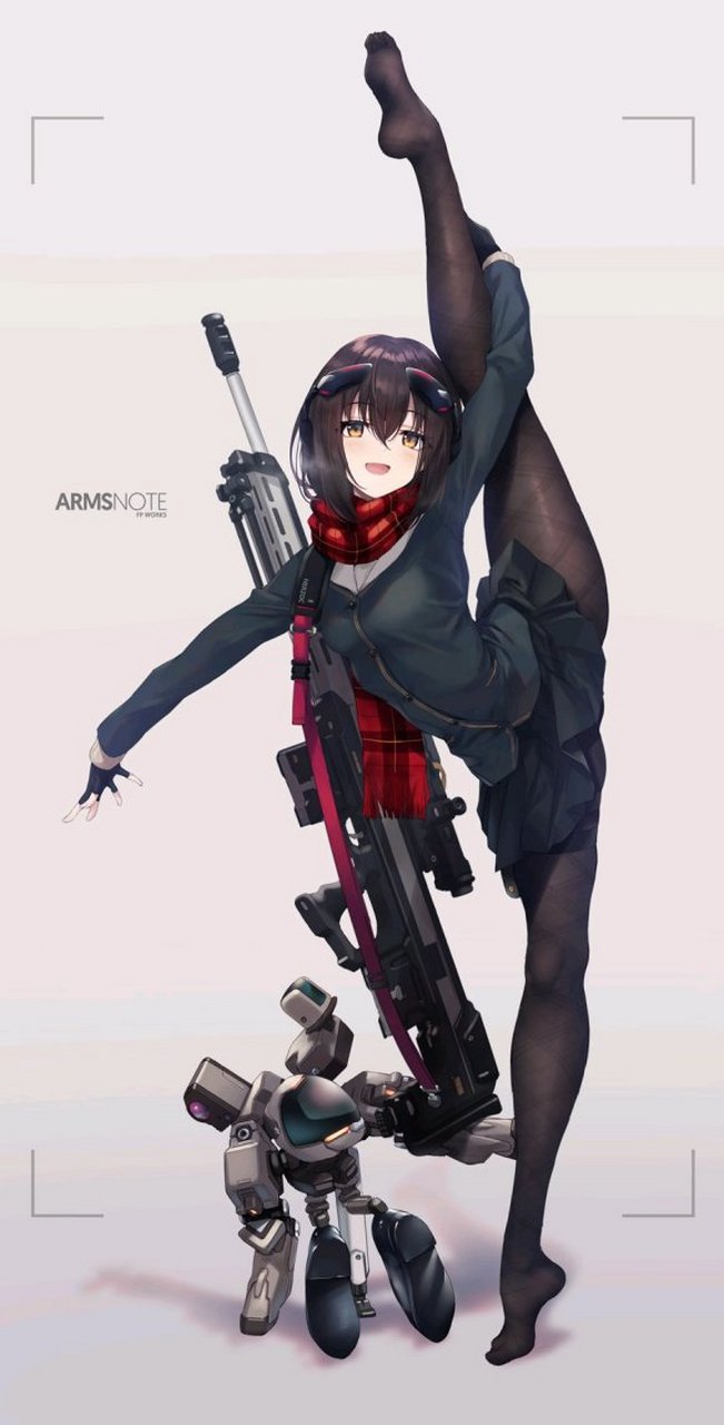 动漫美图# arms note 武装少女