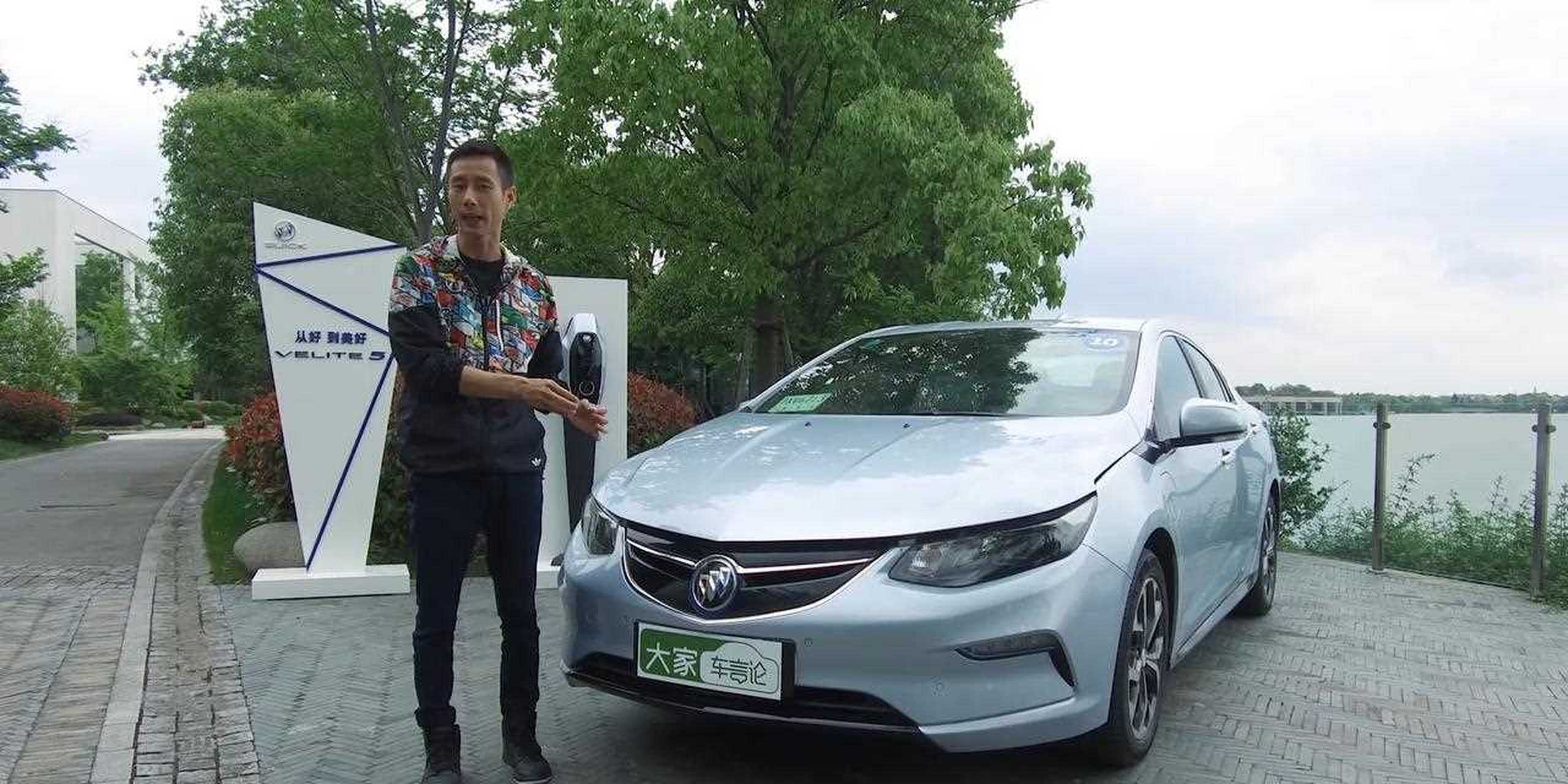 袁老师跑去上海评测别克全新混合动力轿车,直接能在上海上路,不用摇号