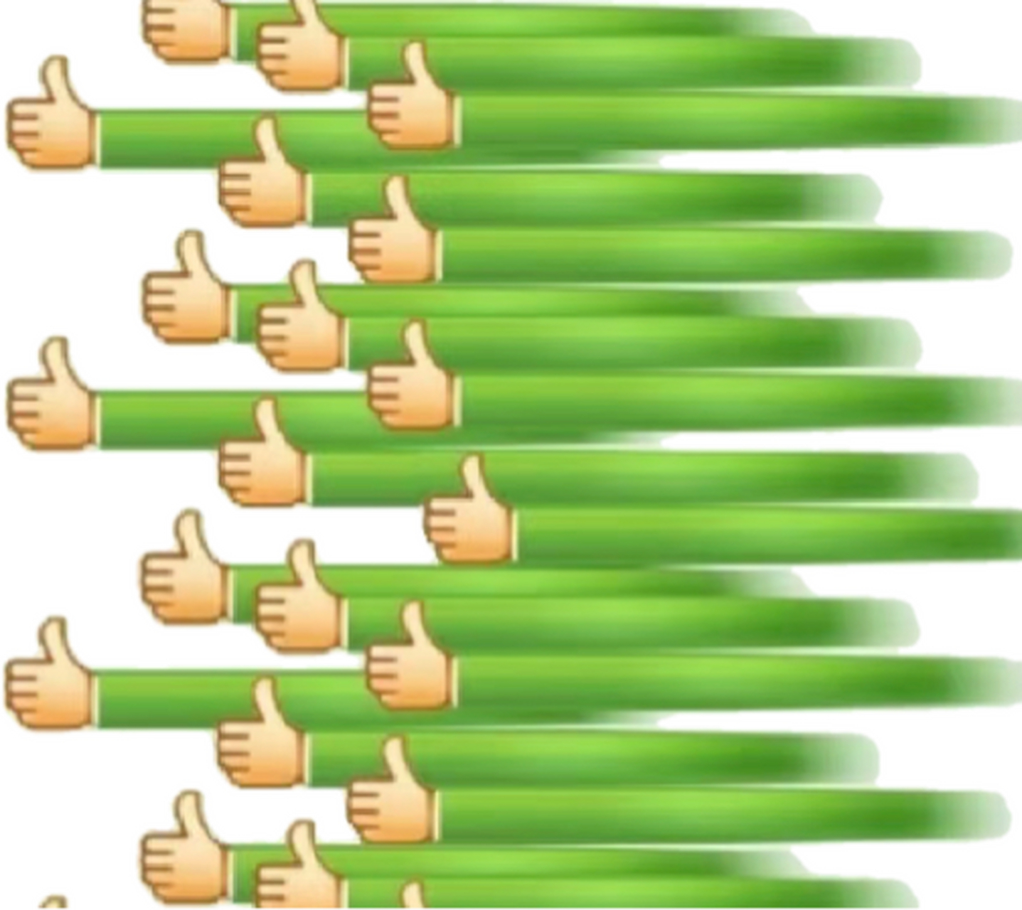 超火的大拇指花式点赞表情包