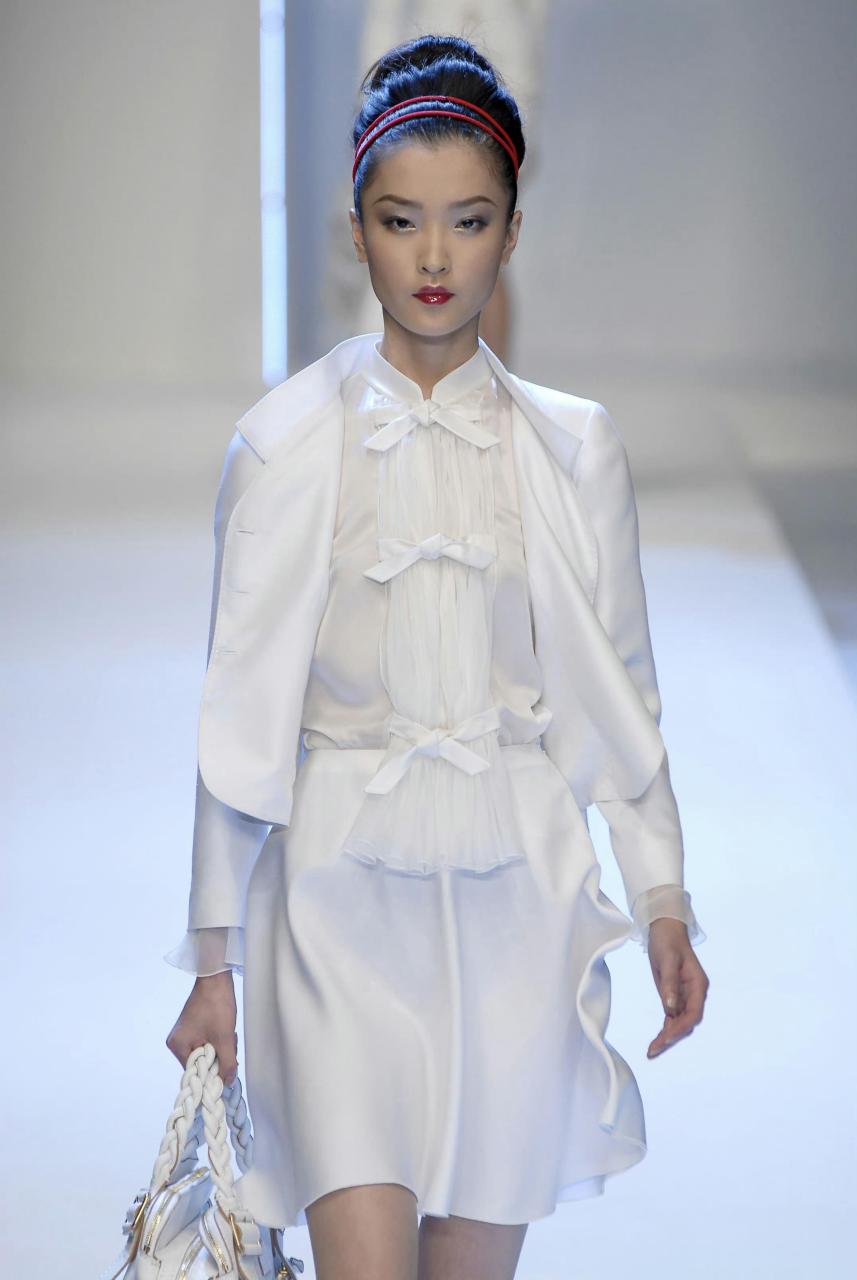 超模杜鹃2007年走秀