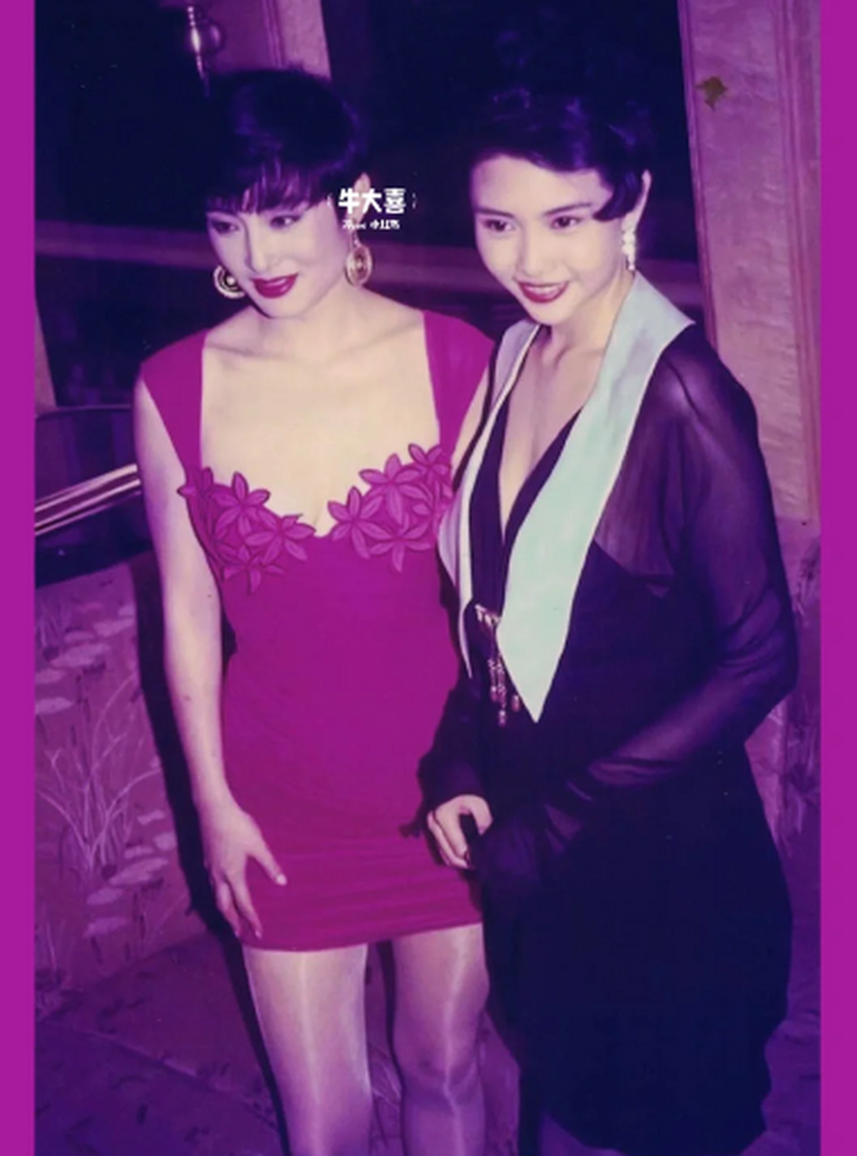 明星合影张敏 邱淑贞