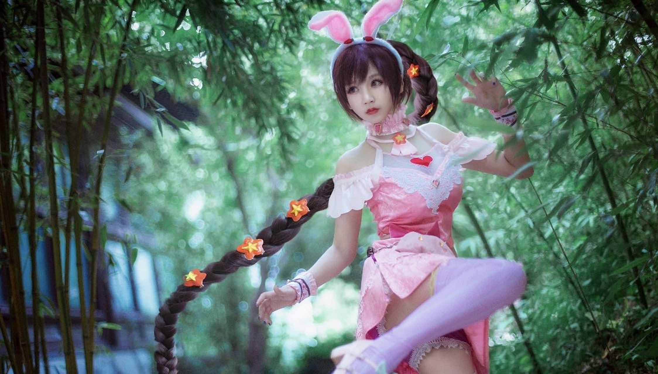 cos角色:小舞 cn:汐兔子 这个小舞大家喜欢吗?